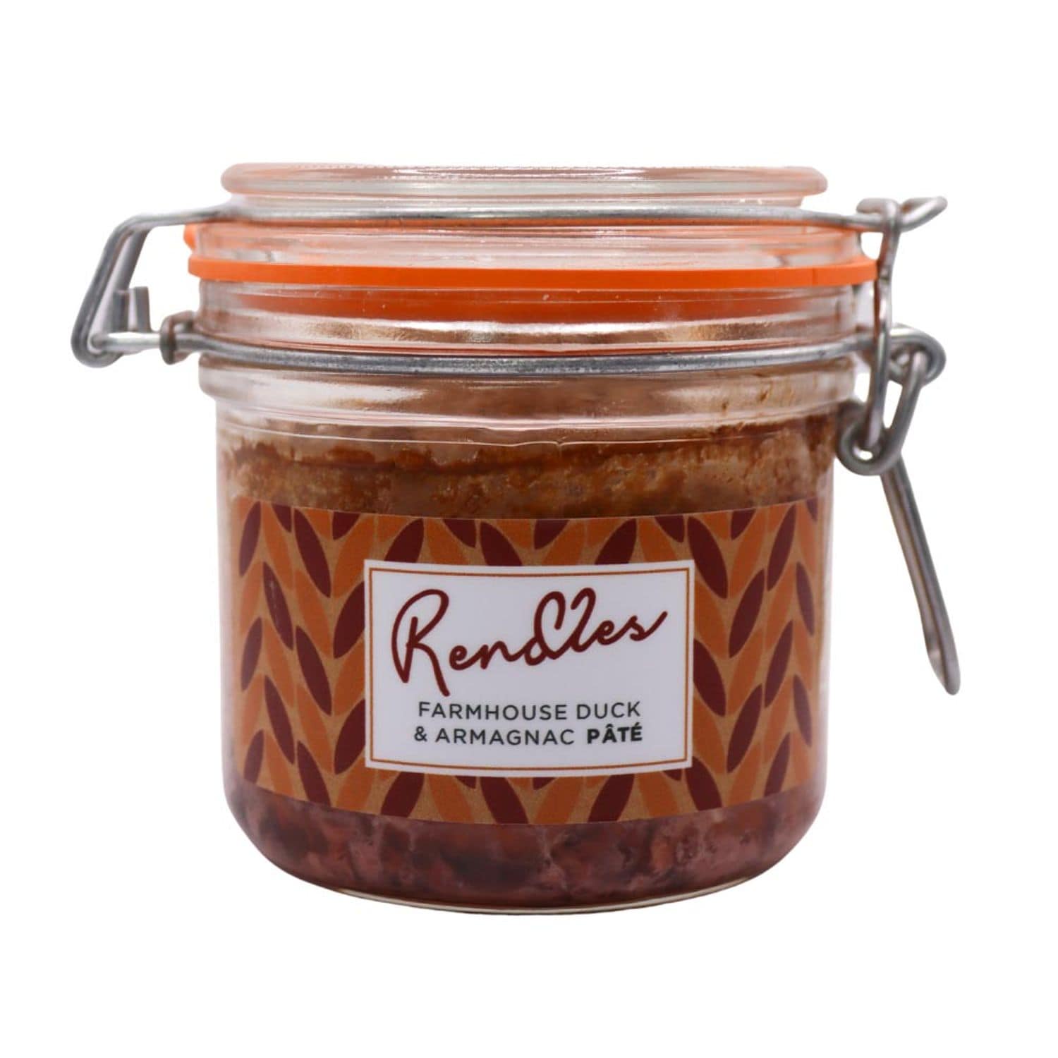Rendles Farmhouse Duck Pate with Armagnac Kilner Jar - Pack of 6
