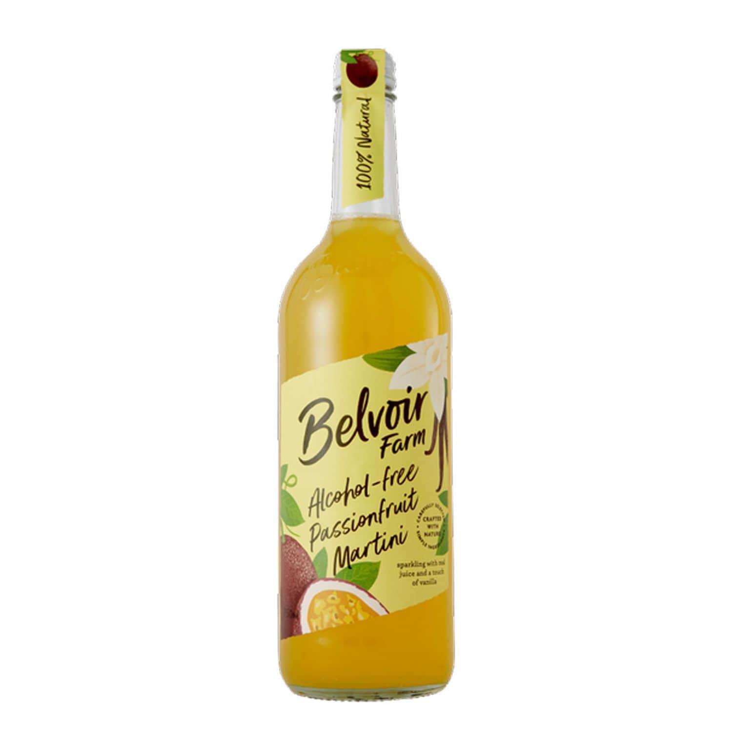 Belvoir Non-Alcoholic Passionfruit Martini 750ml - Pack of 6