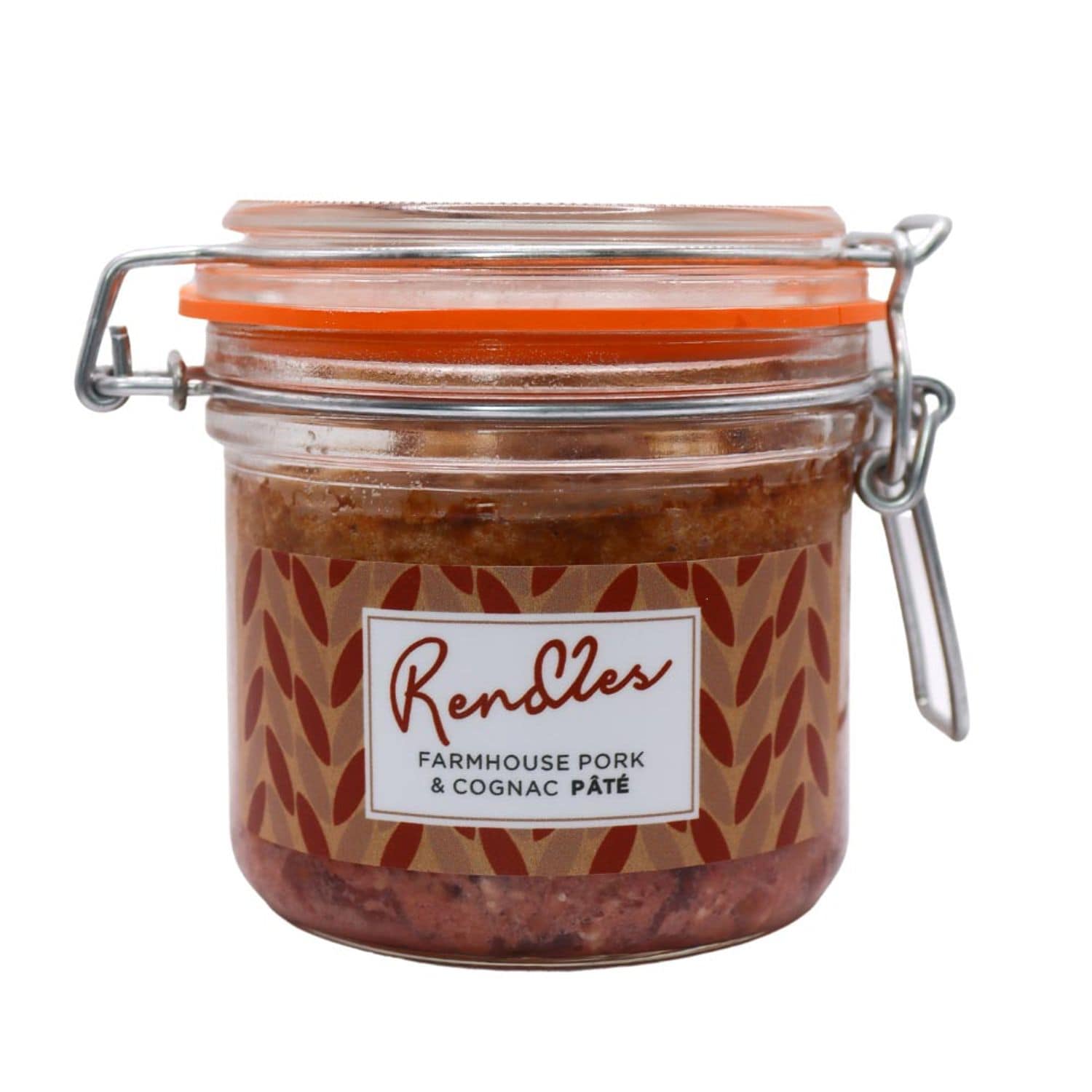 Rendles Farmhouse Pork Pate with Cognac Kilner Jar - Pack of 6