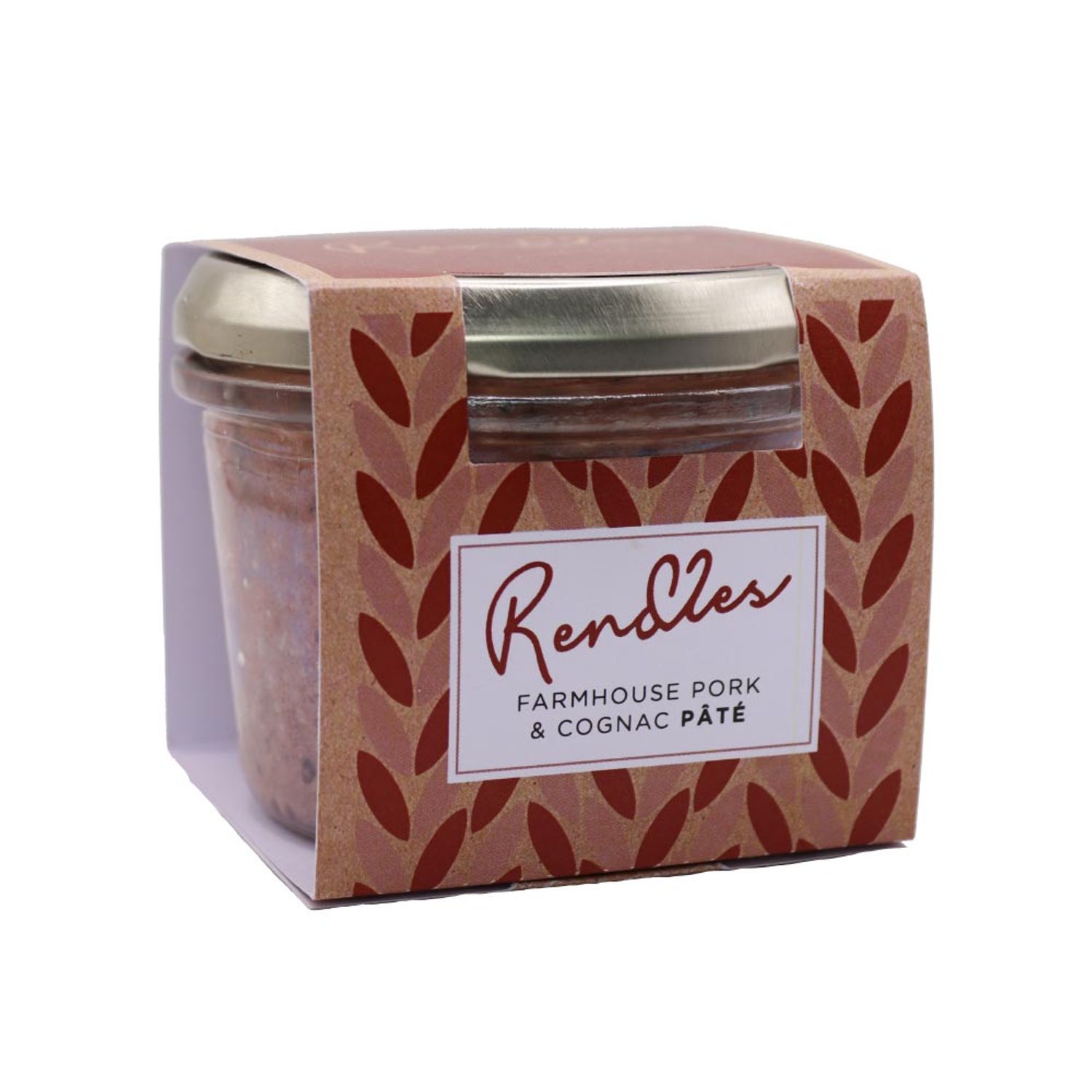 Rendles Farmhouse Pork Pate with Cognac - Pack of 12