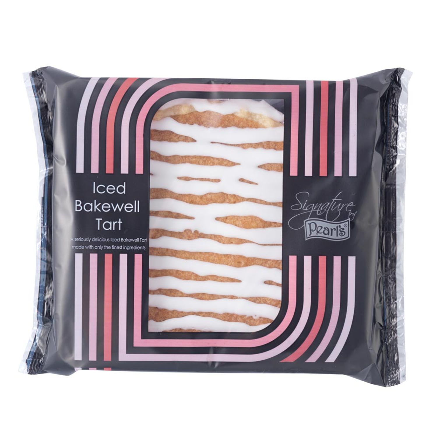 Pearl's Iced Bakewell Tart - Large - Pack of 12
