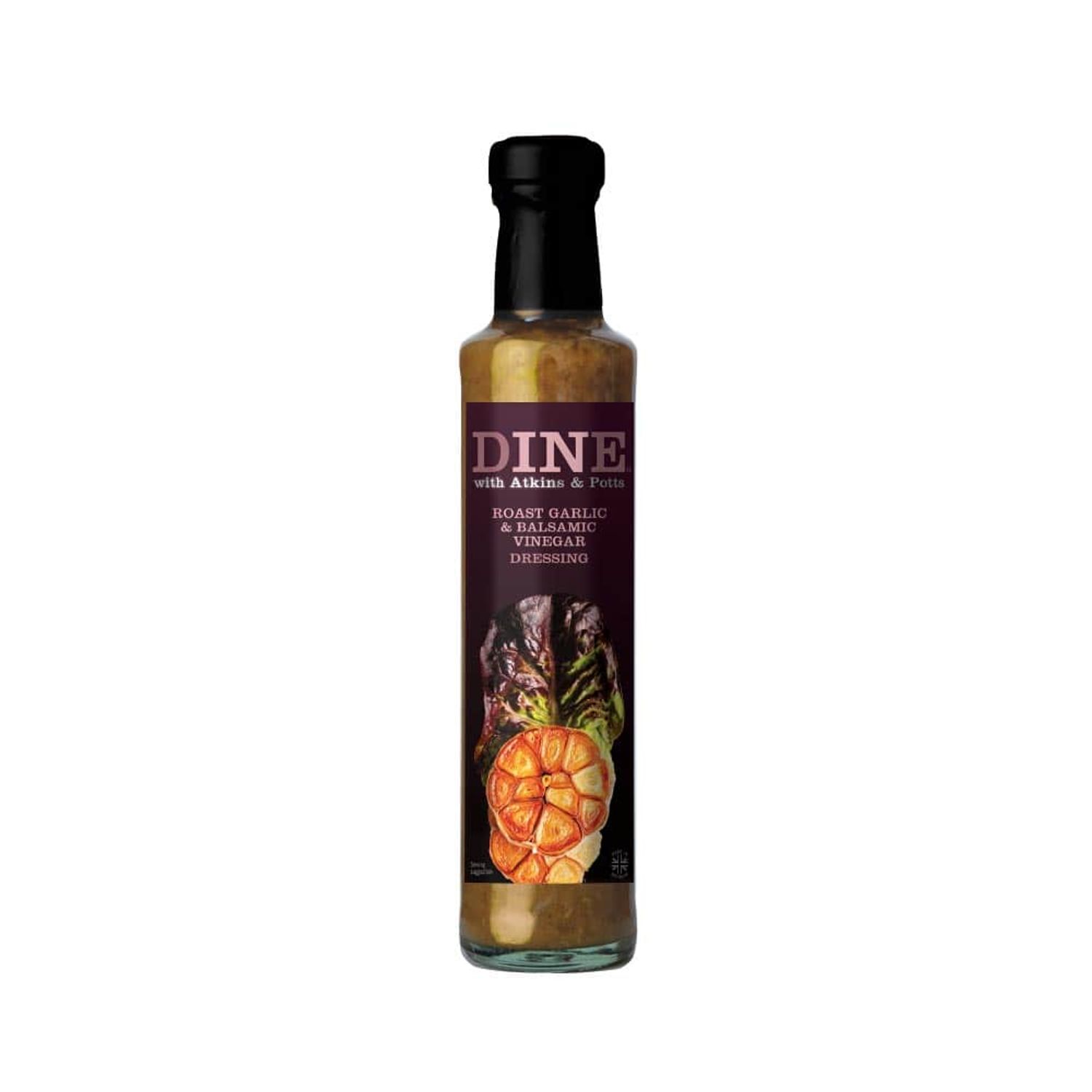 Atkins & Potts Atkins and Potts Roast Garlic & Balsamic Vinegar Dressing - Pack