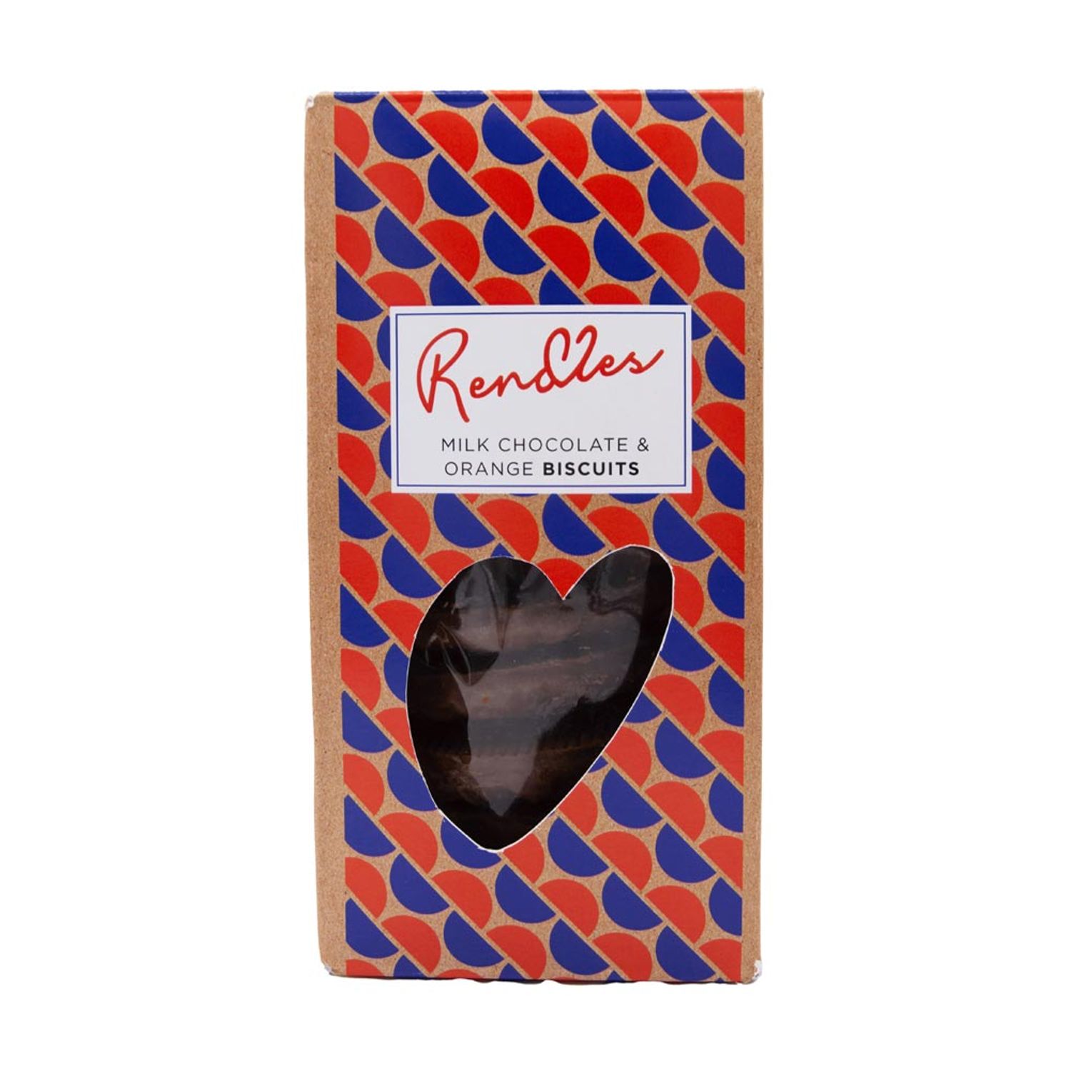 Rendles Milk Chocolate & Orange Biscuits - Pack of 12