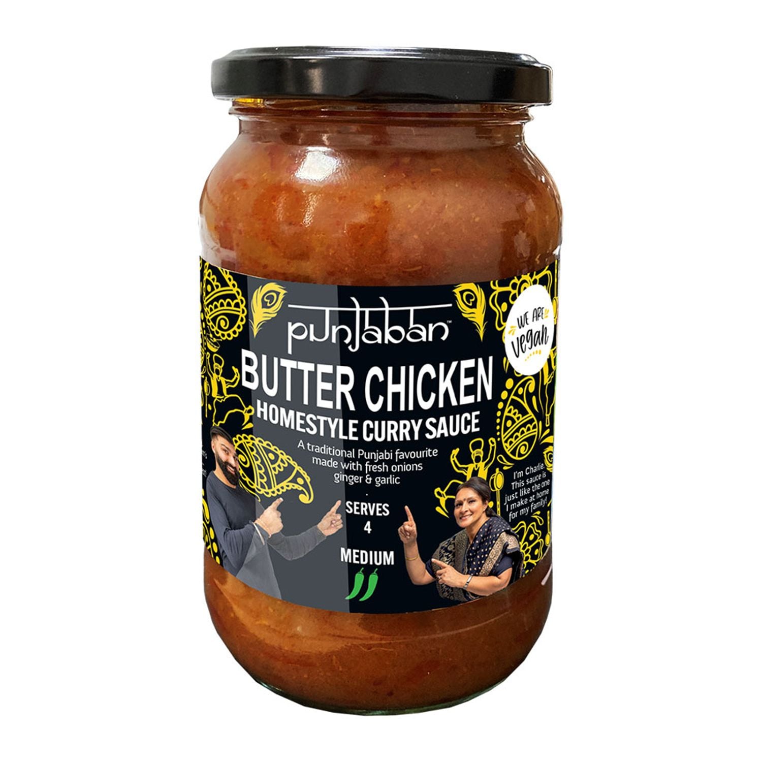 Punjaban Butter Chicken Curry Sauce - Pack of 6