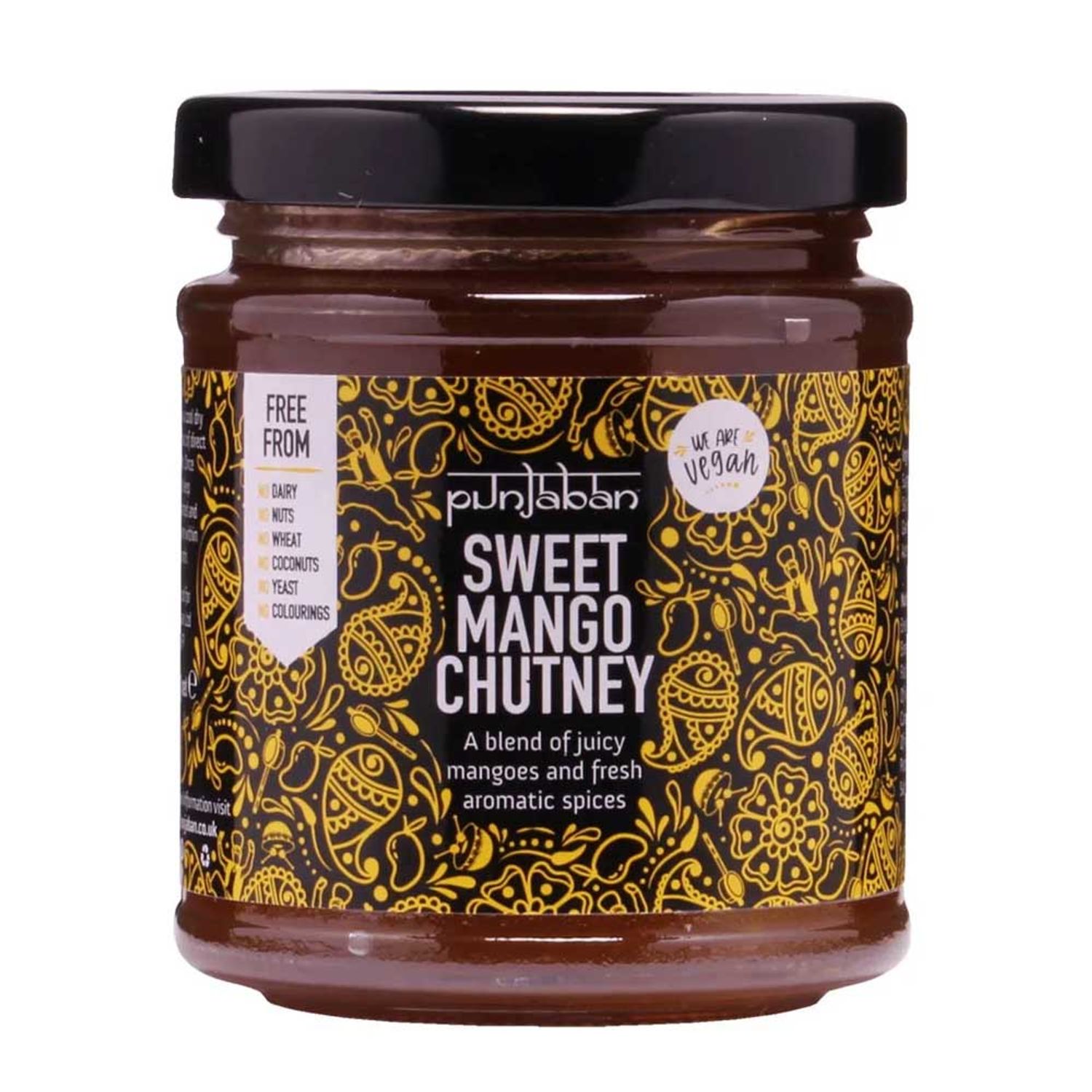 Punjaban Sweet Mango Chutney - Pack of 12