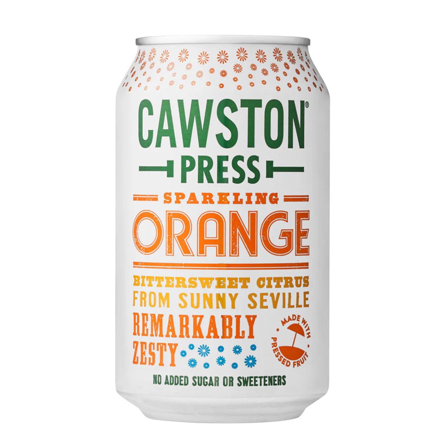Cawston Press Sparkling Seville Orange Cans - Pack of 24