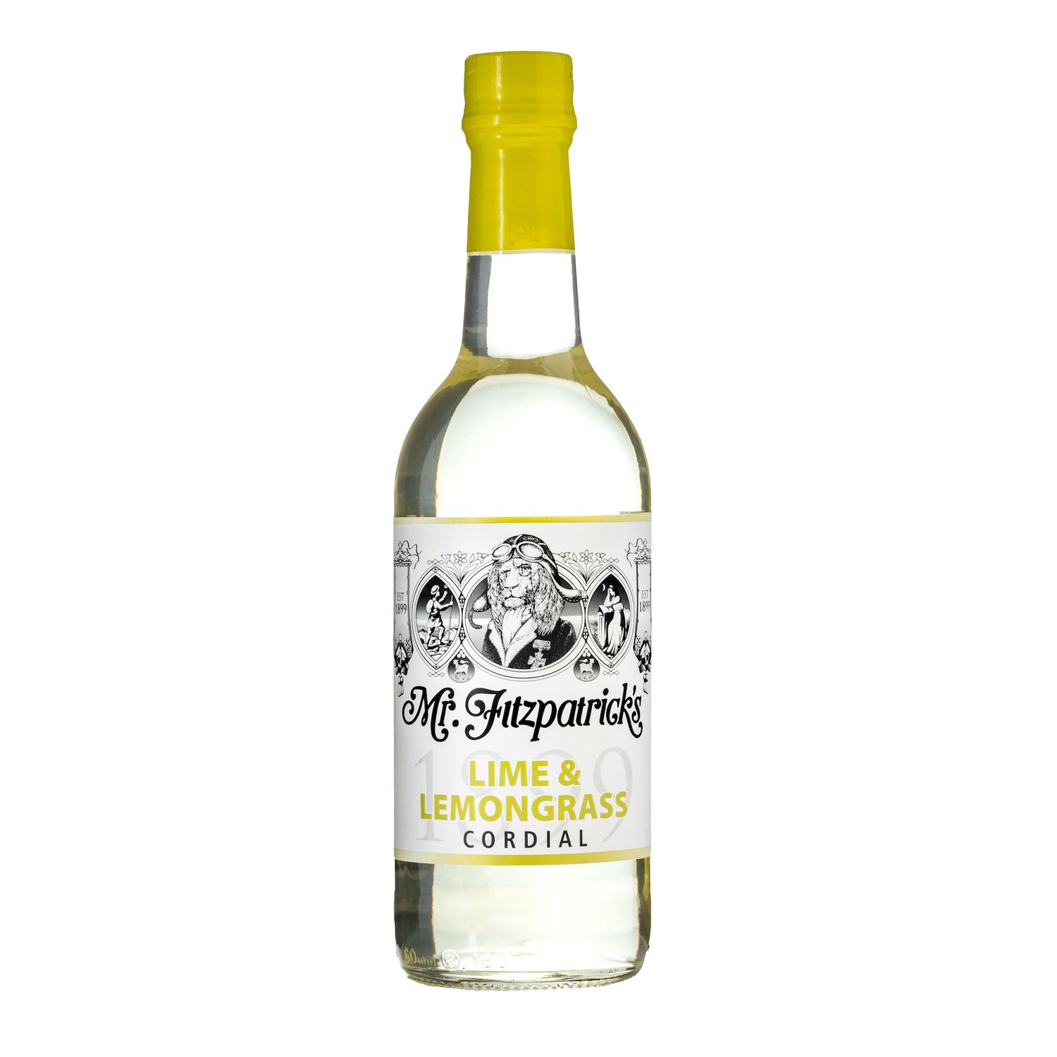 Mr Fitzpatrick's Lime & Lemongrass Cordial - Pack of 6