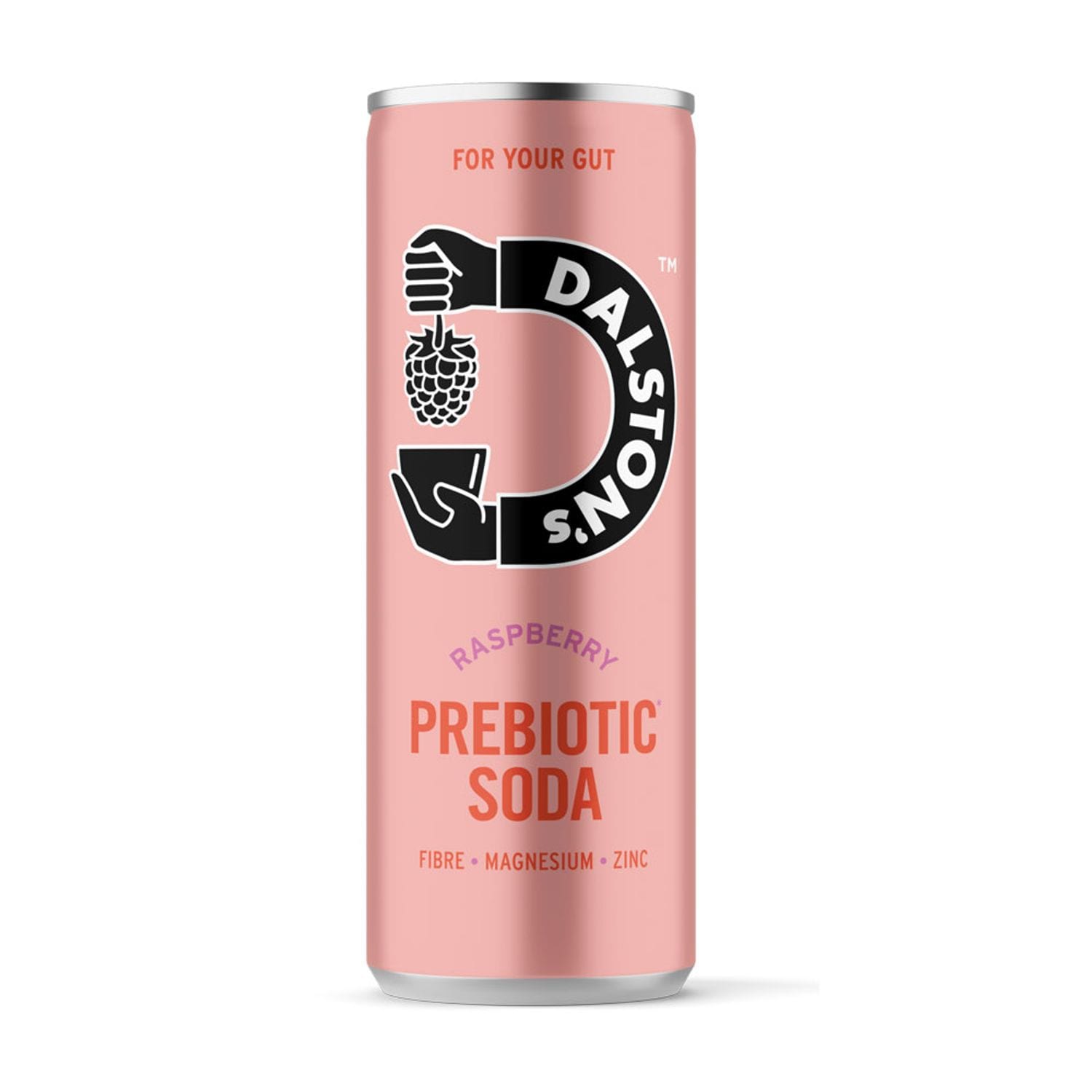 Dalston's Raspberry Happy Gut Soda - Pack of 24