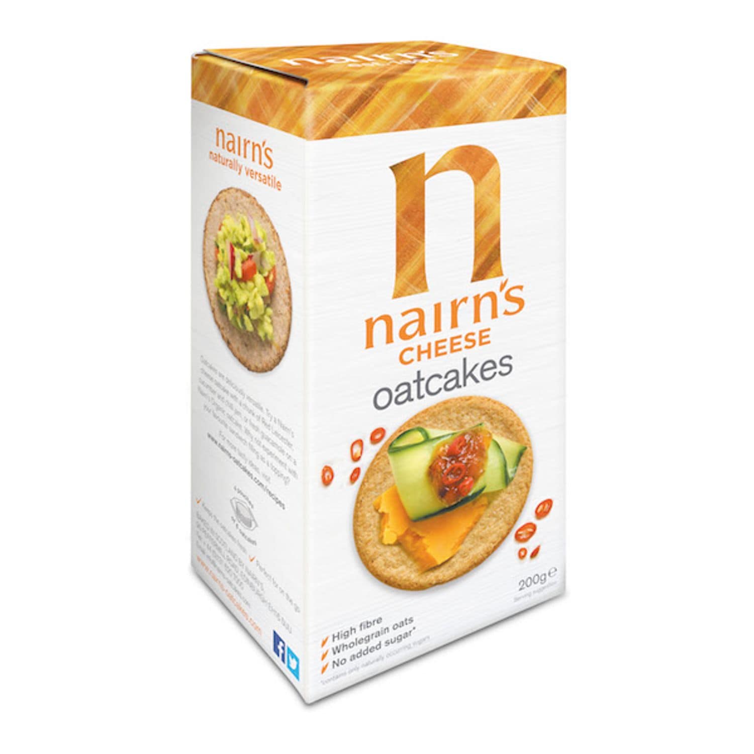 Nairns Cheese Oatcakes - Pack of 12
