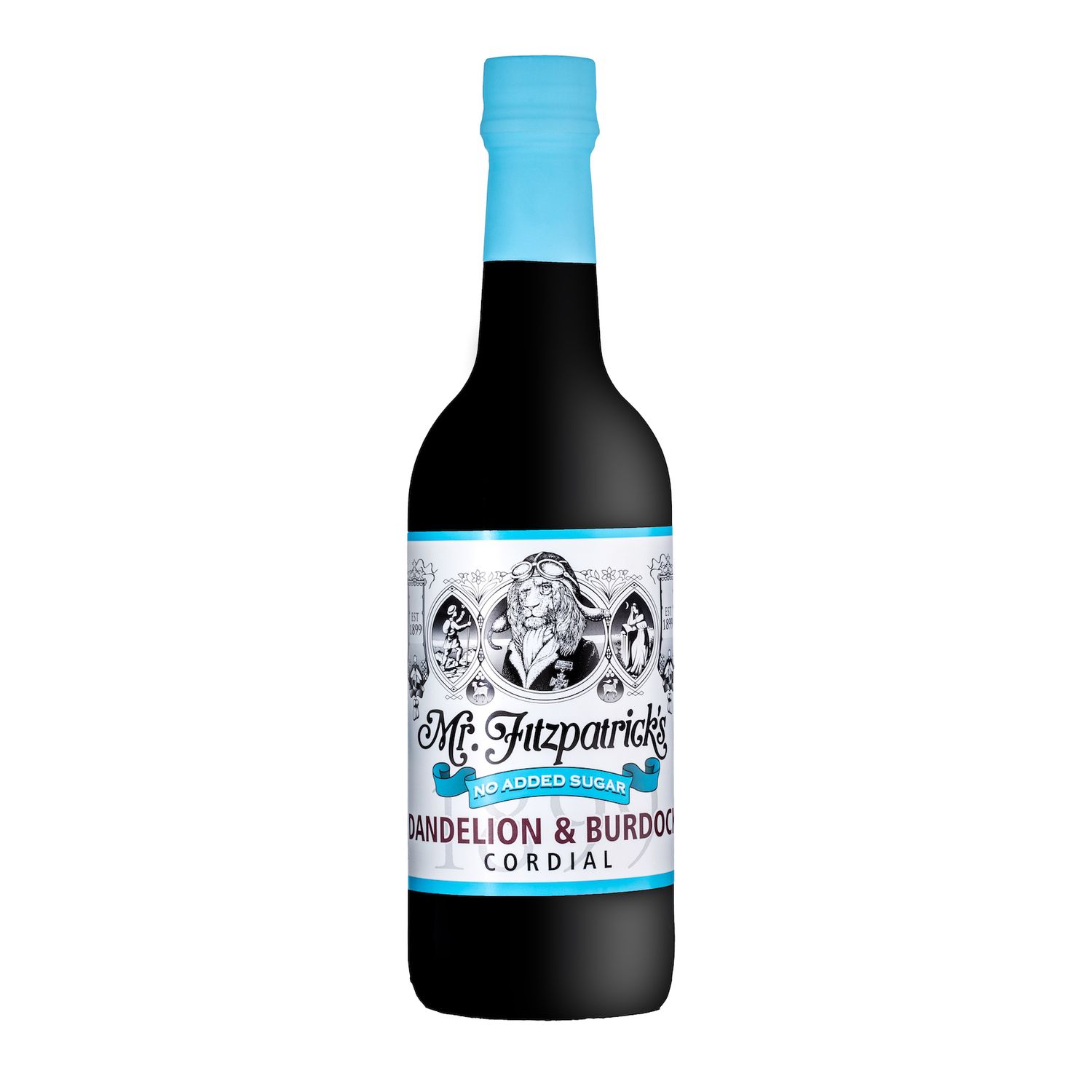 Mr Fitzpatrick's Dandelion & Burdock No Added Sugar Cordial - Pack of 6