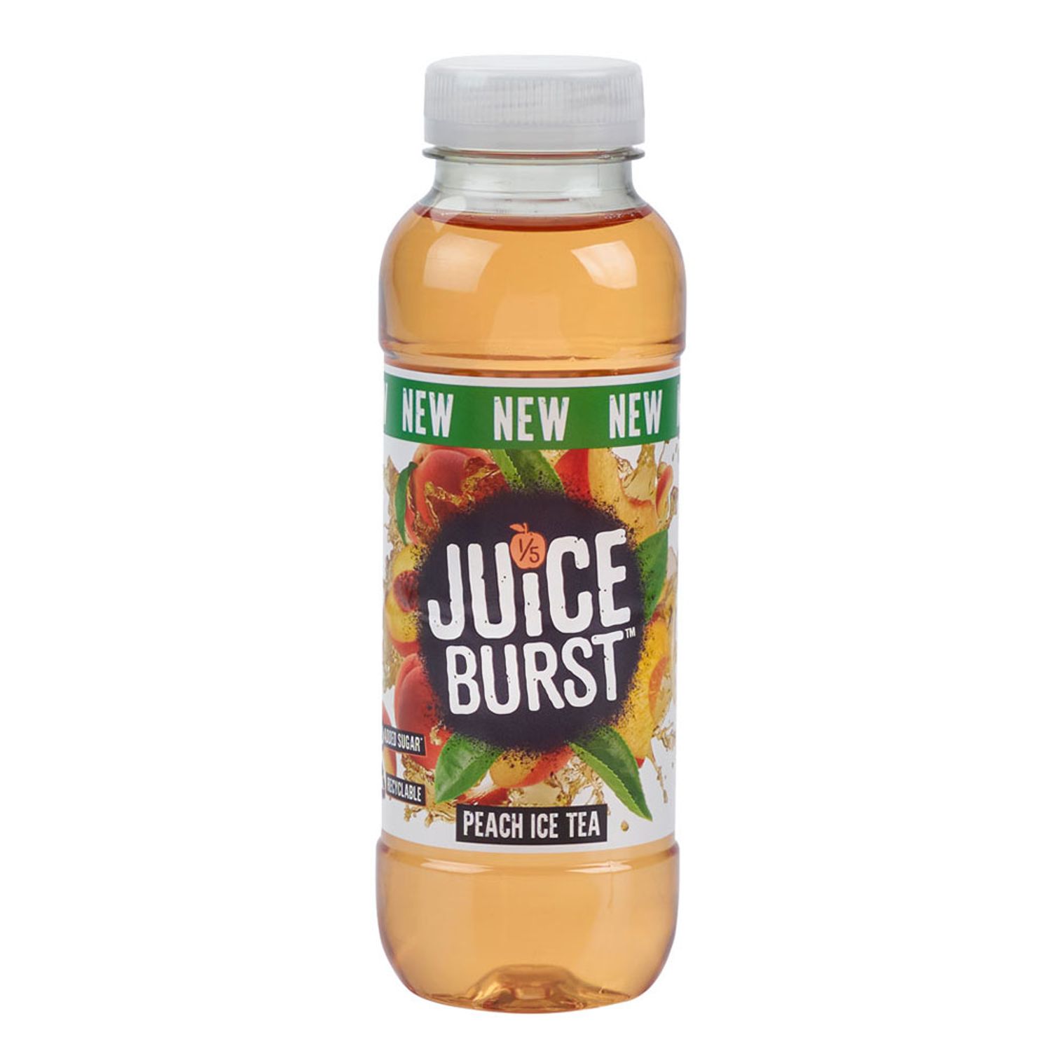 Juice Burst Peach Iced Tea - Pack of 12
