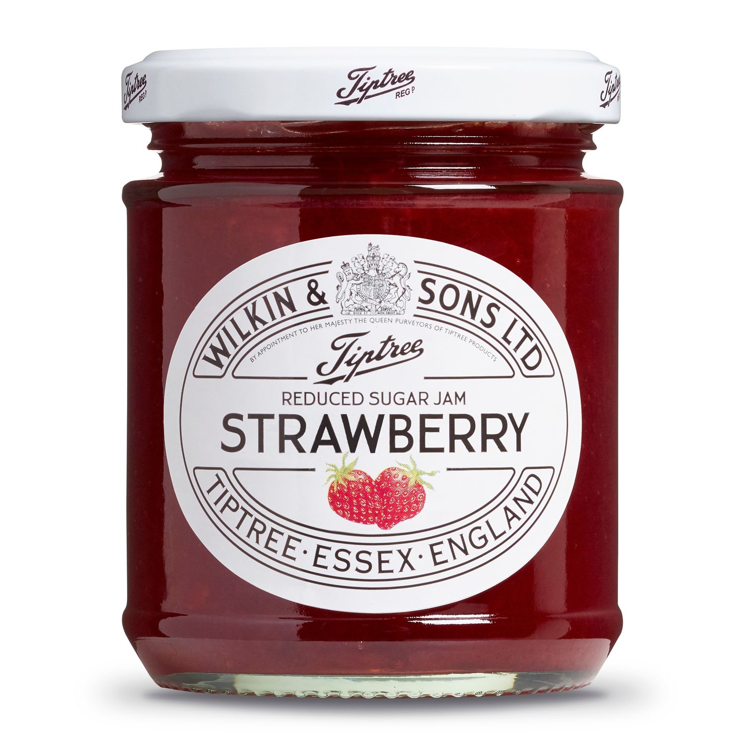 Tiptree Strawberry Reduced Sugar Jam - Pack of 6