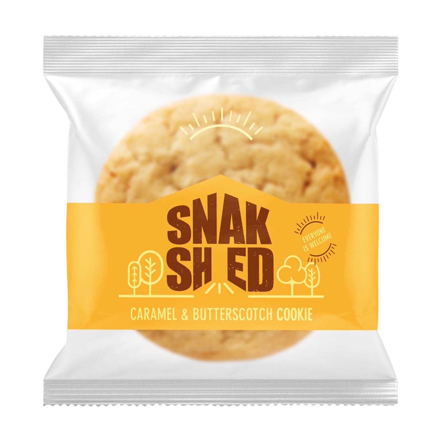 Snak Shed Caramel & Butterscotch Cookie - Pack of 12