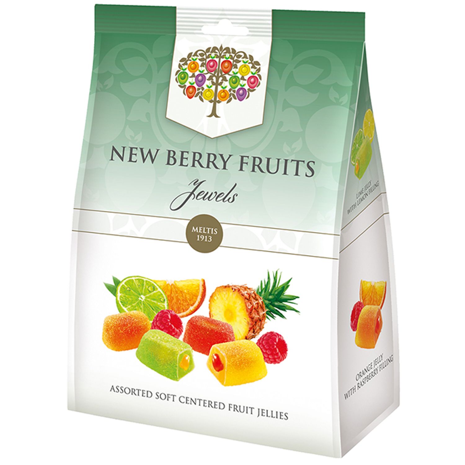 New Berry Fruits Jewels Bag 280g - Pack of 8