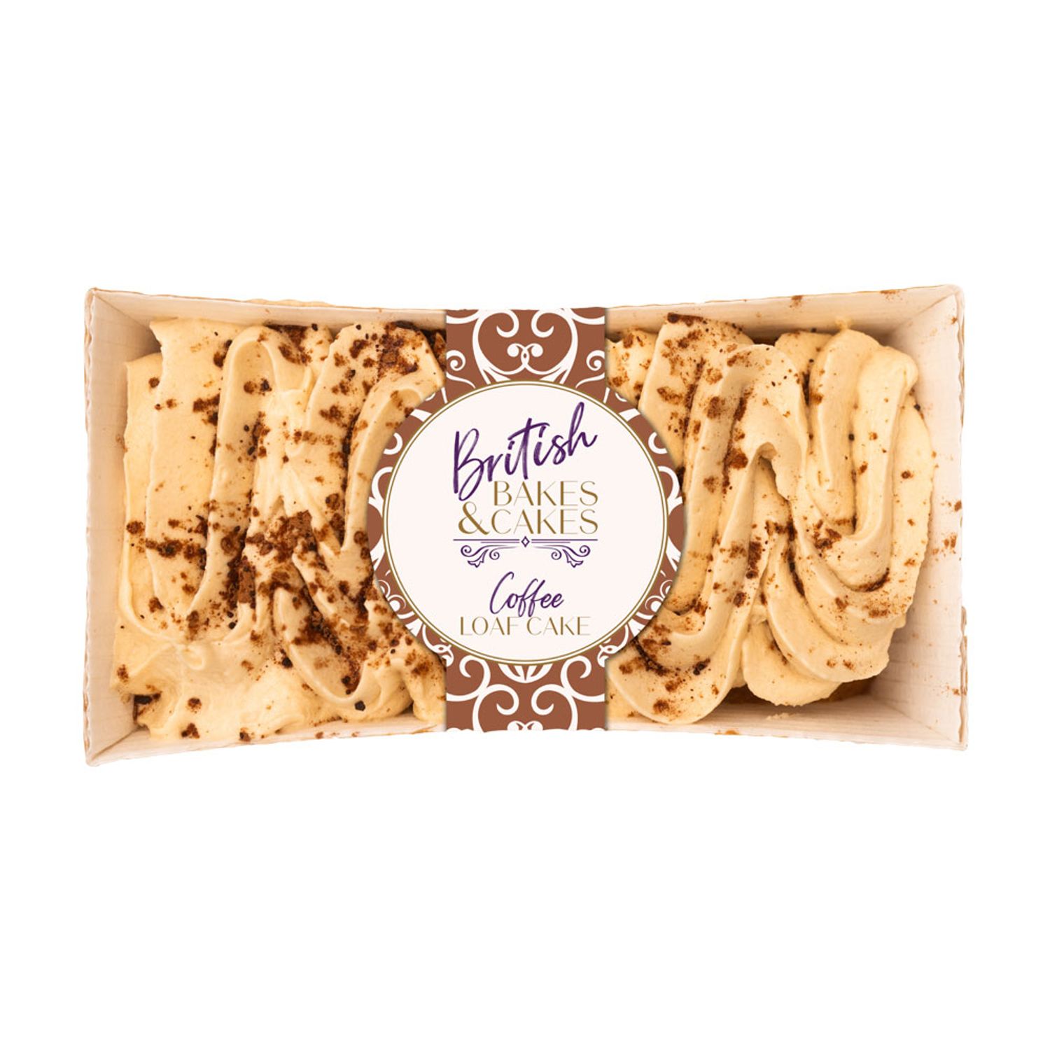 British Bakes&Cakes British Bakes & Cakes Coffee Mini Iced Loaf Cake - Pack of 6