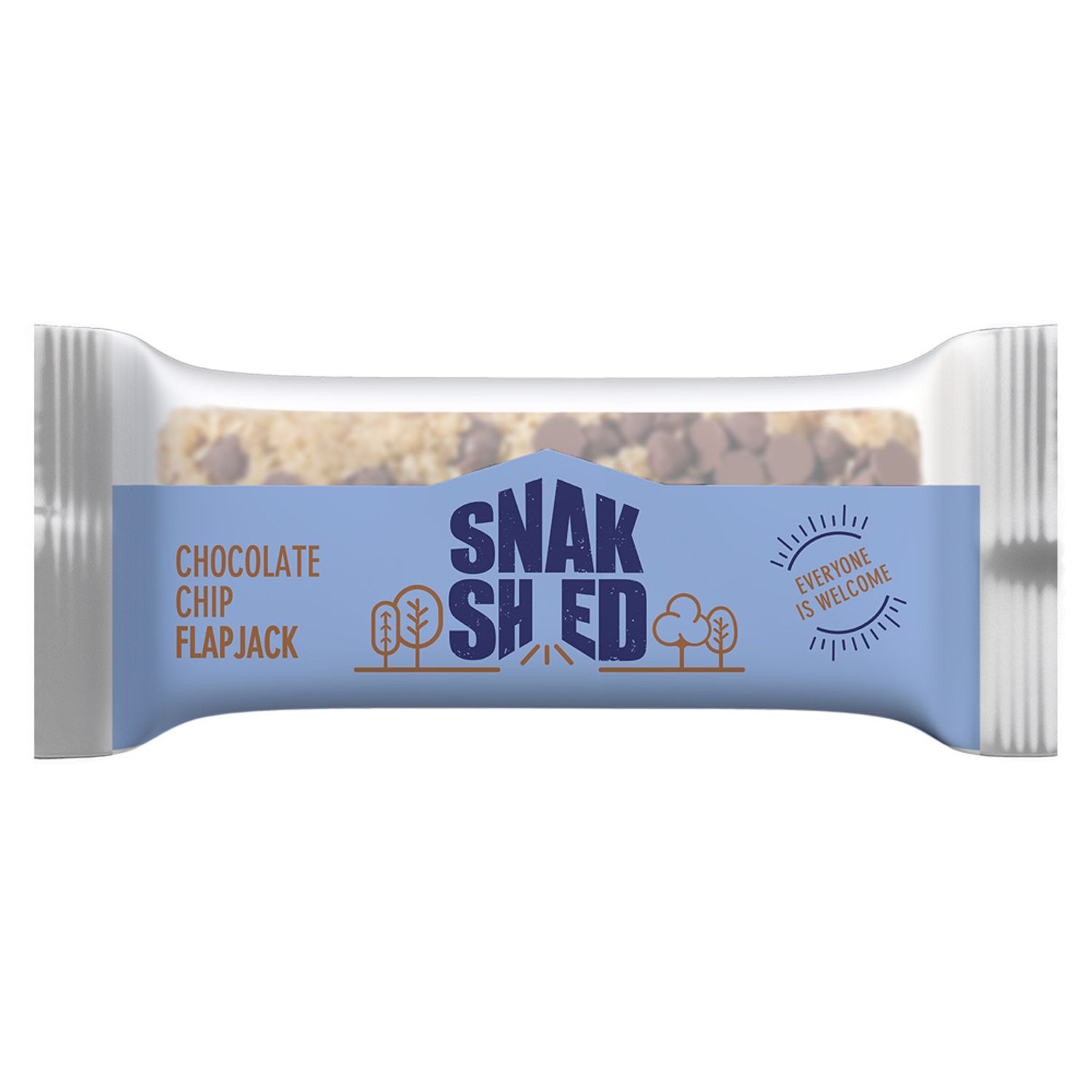 Snak Shed Chocolate Chip Flapjack - Pack of 25