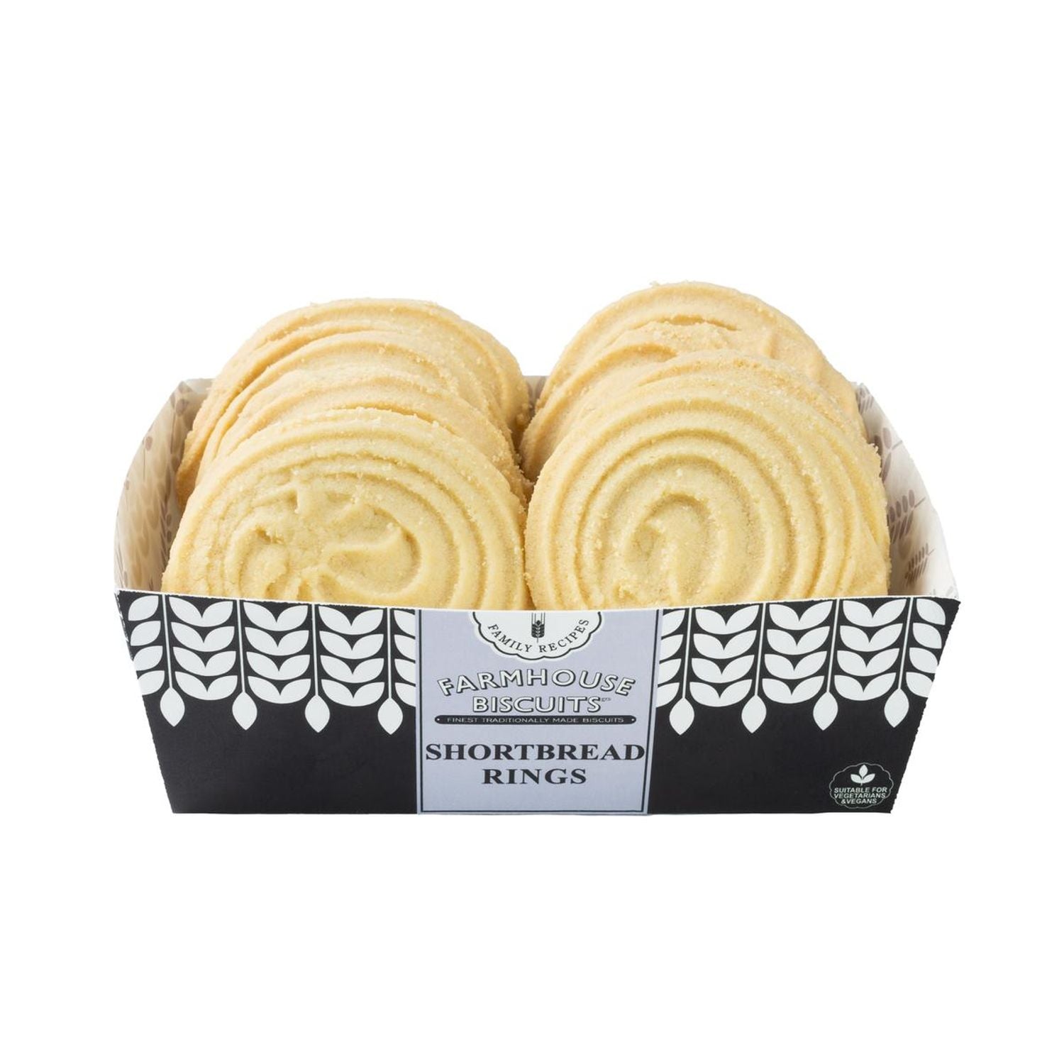 Farmhouse Biscuits Shortbread Rings - Pack of 12