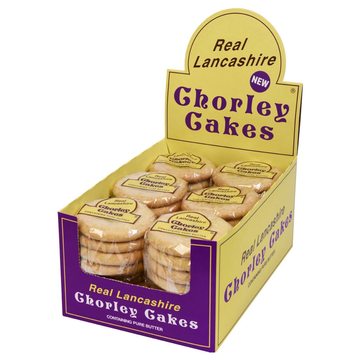 Lancashire Real Chorley Cakes - Pack of 24