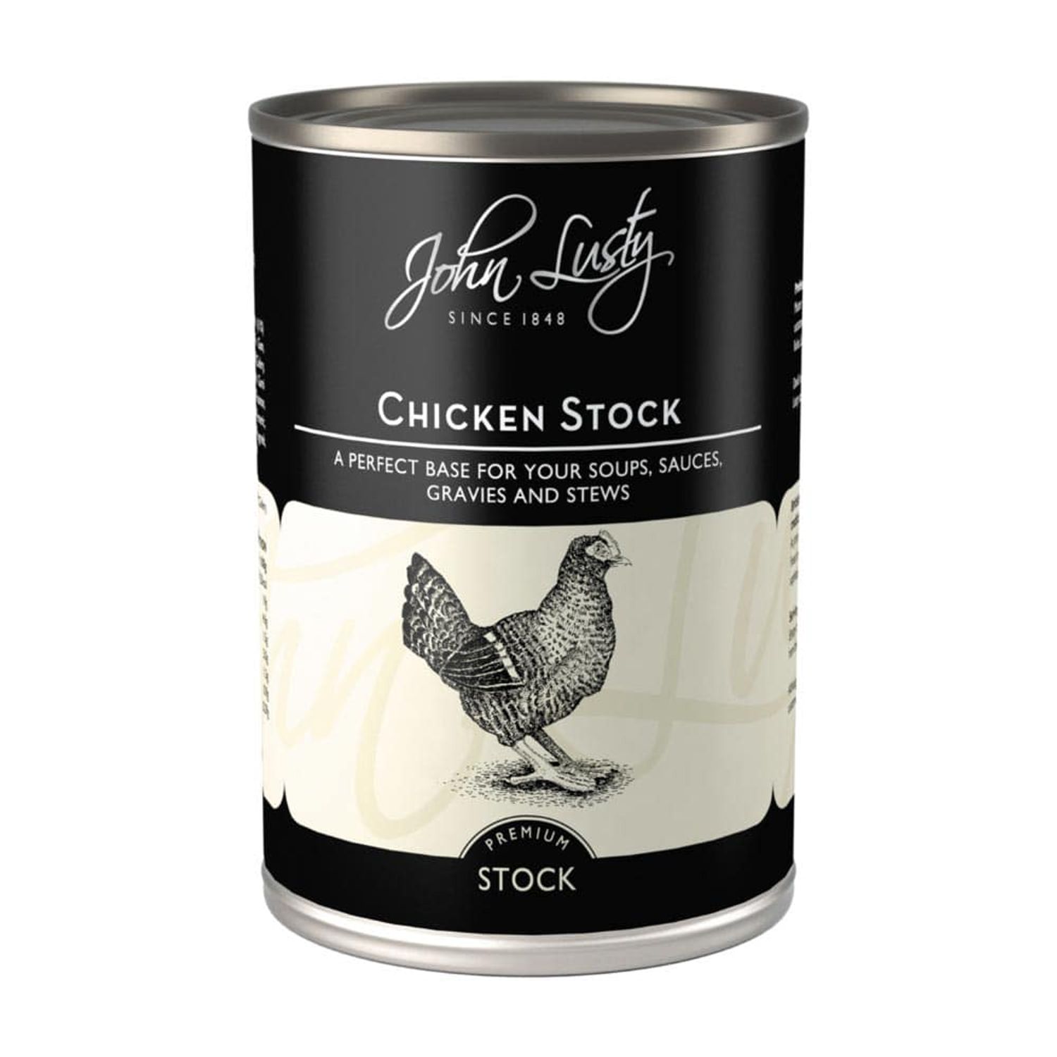 John Lusty Chicken Stock - Pack of 12