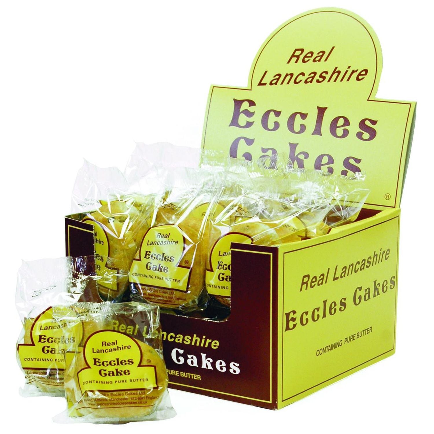 Lancashire Real Eccles Cakes Twin-Pack
