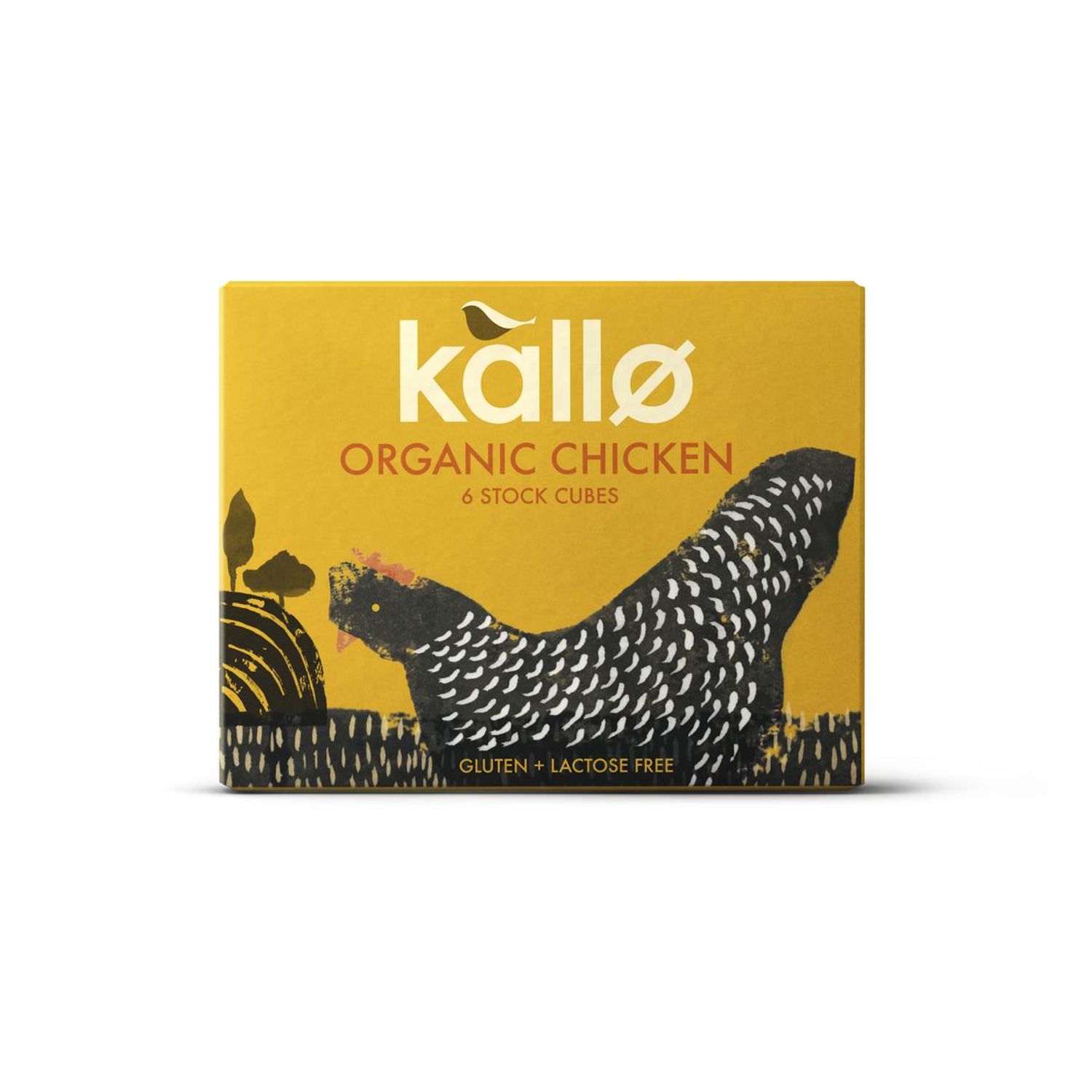 Kallo Organic Chicken Stock Cubes - Pack of 15