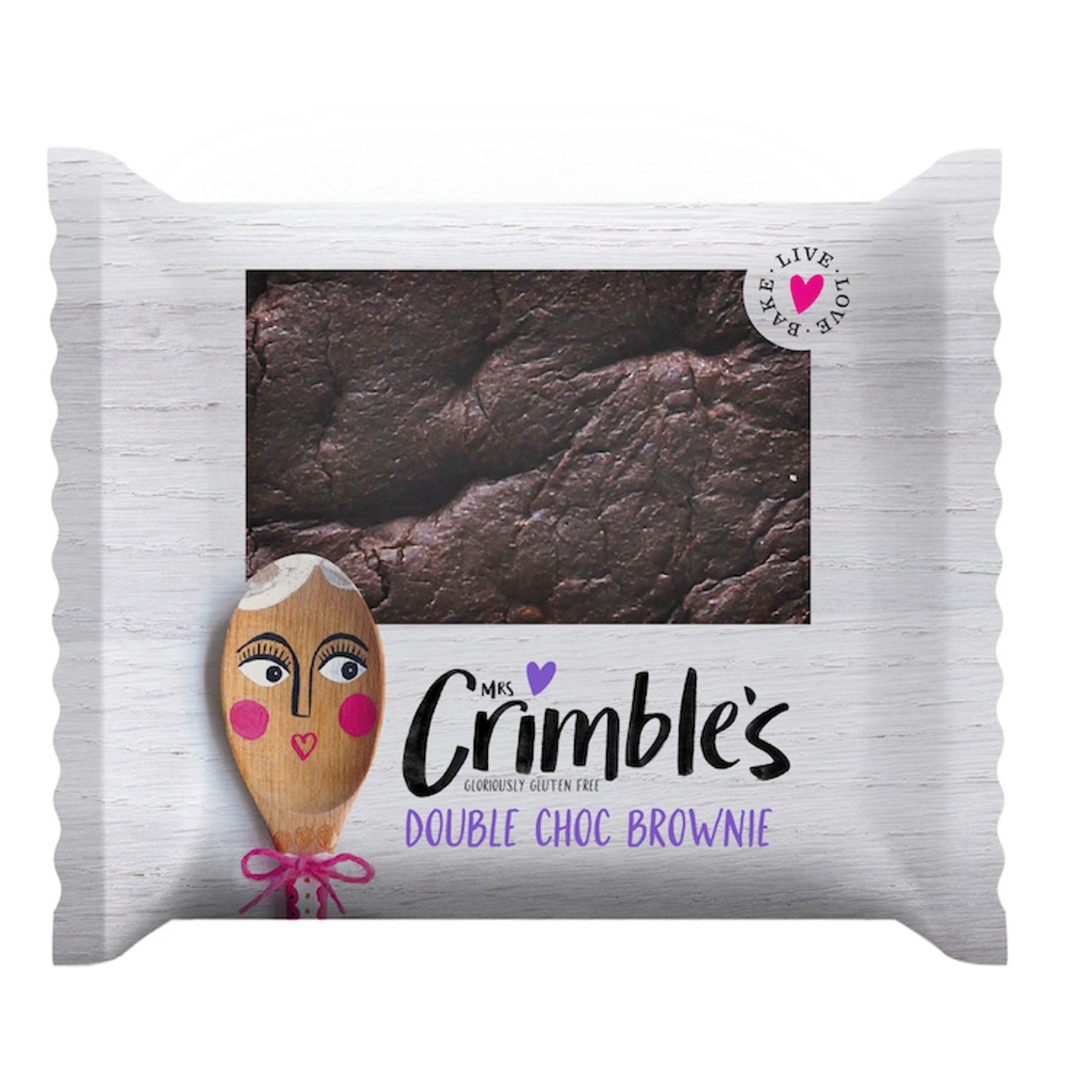 Mrs Crimbles Double Choc Brownie - Pack of 24