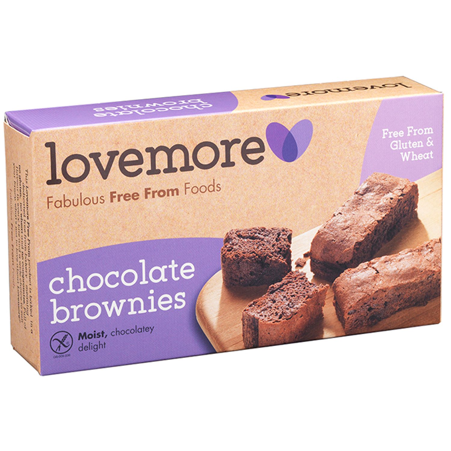 Lovemore Chocolate Brownie - Pack of 6