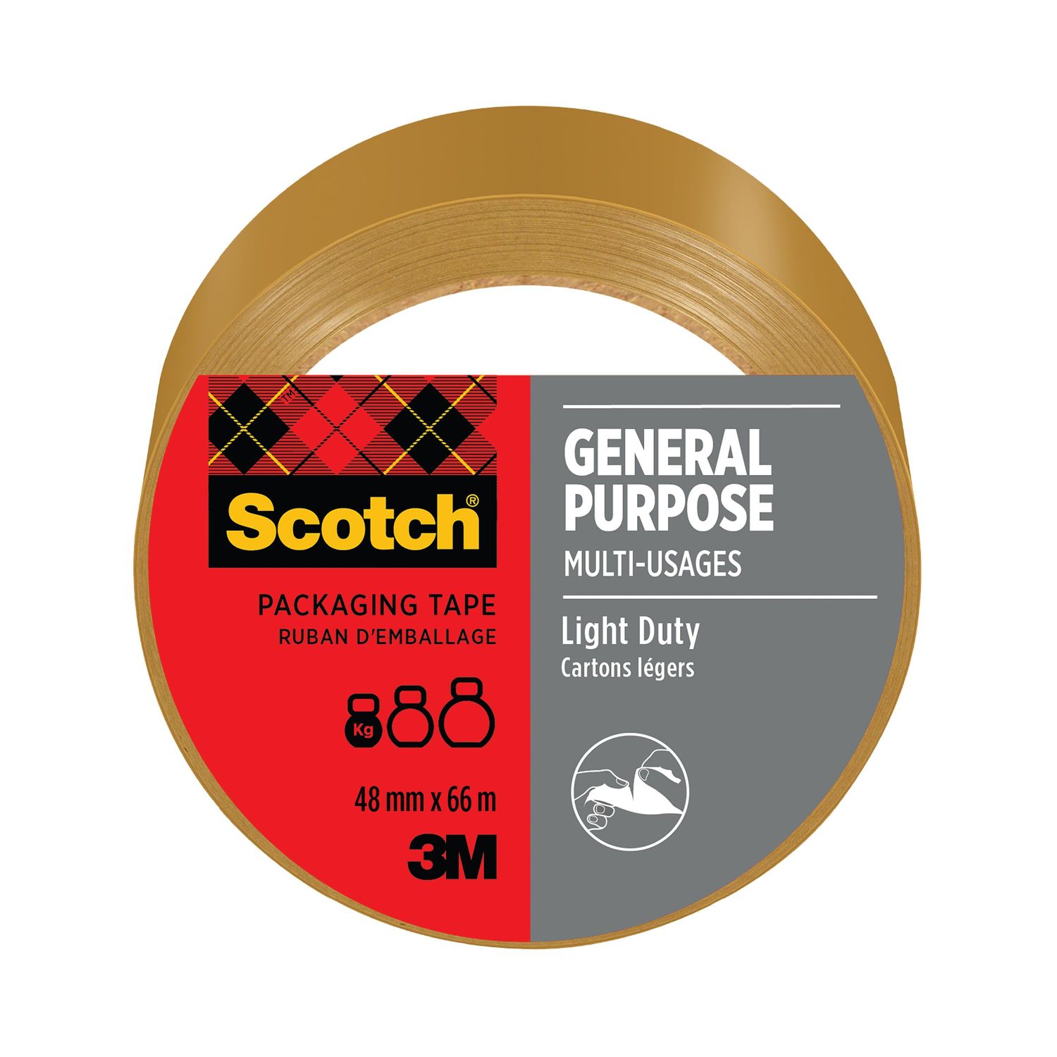 Scotch General Purpose Tape 48mm x 66m - Brown