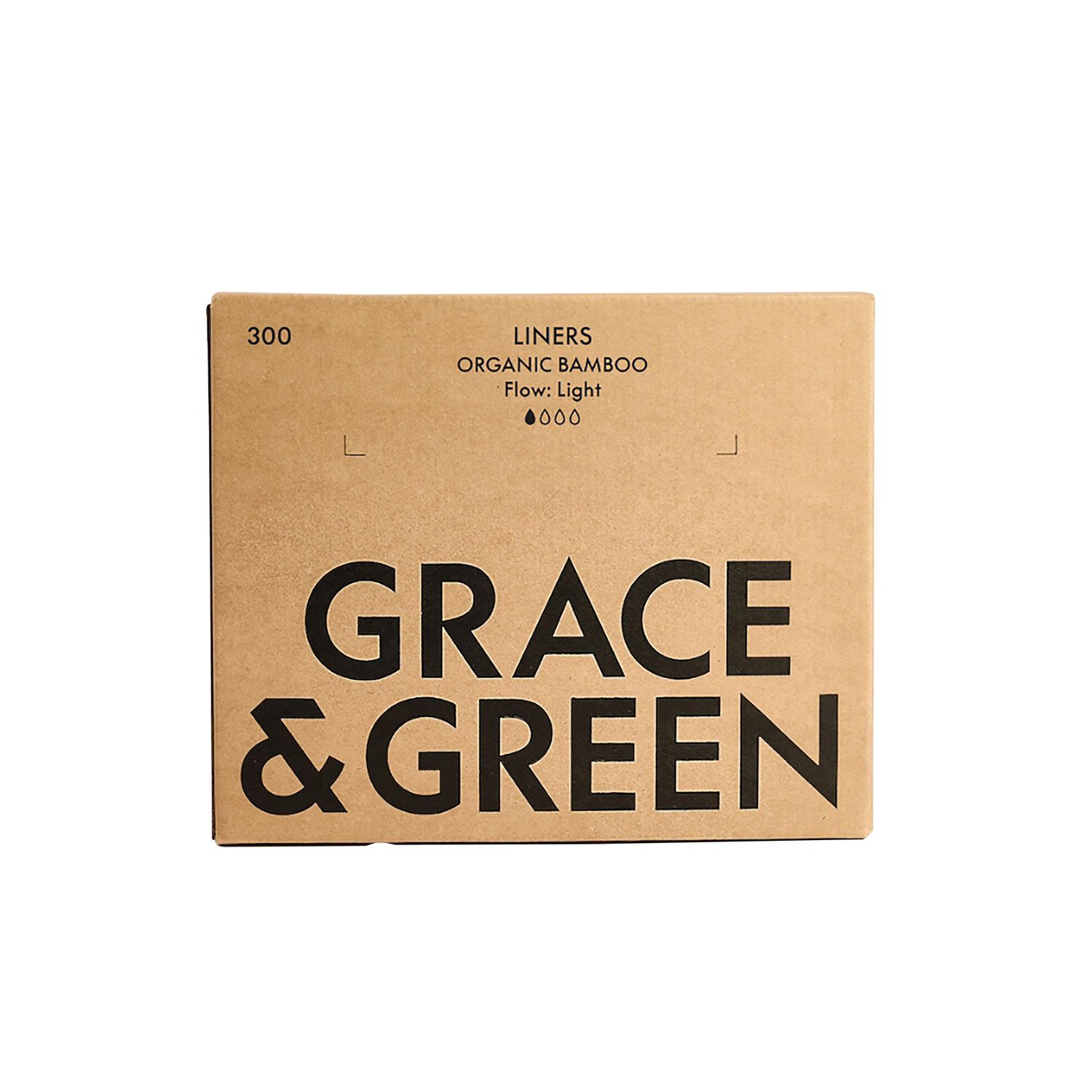 Grace and Green Bulk Bamboo Liners (Pack of 300)