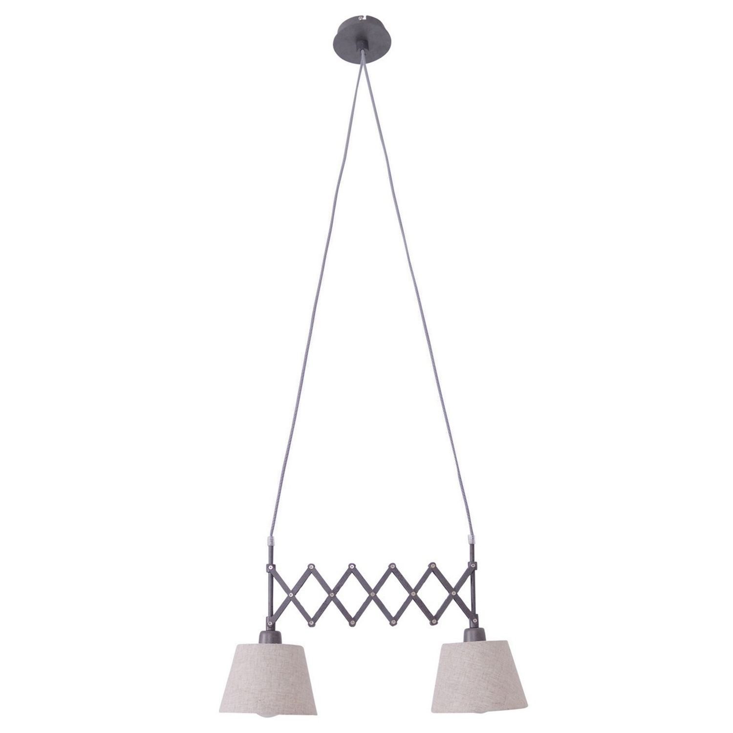 Nave Lighting Adrienne Bar Pendant Ceiling Light Nature 2xE27
