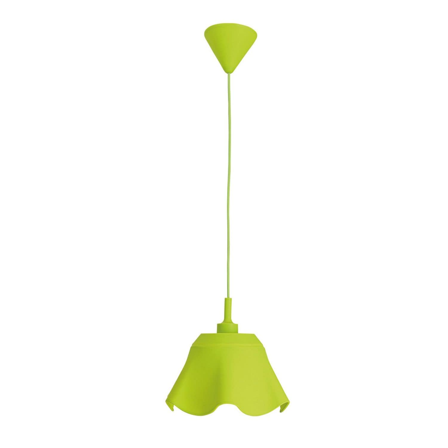 Nave Lighting Leya Dome Pendant Ceiling Light Green 1xE27