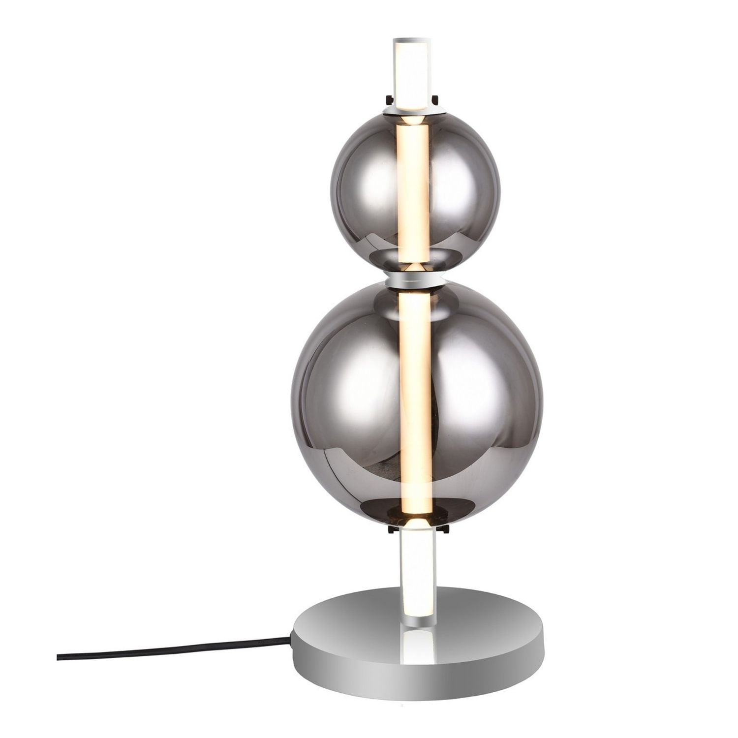 Nave Lighting Nova Dimmable Integrated LED Table Lamp Chrome 3000K