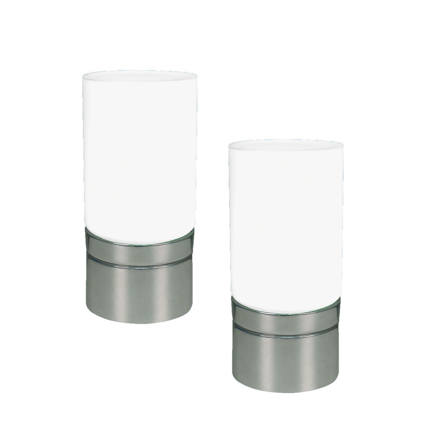 Nave Lighting Naeve Set of 2 LED CCT Cylindrical Table Lamp White Battery Powere