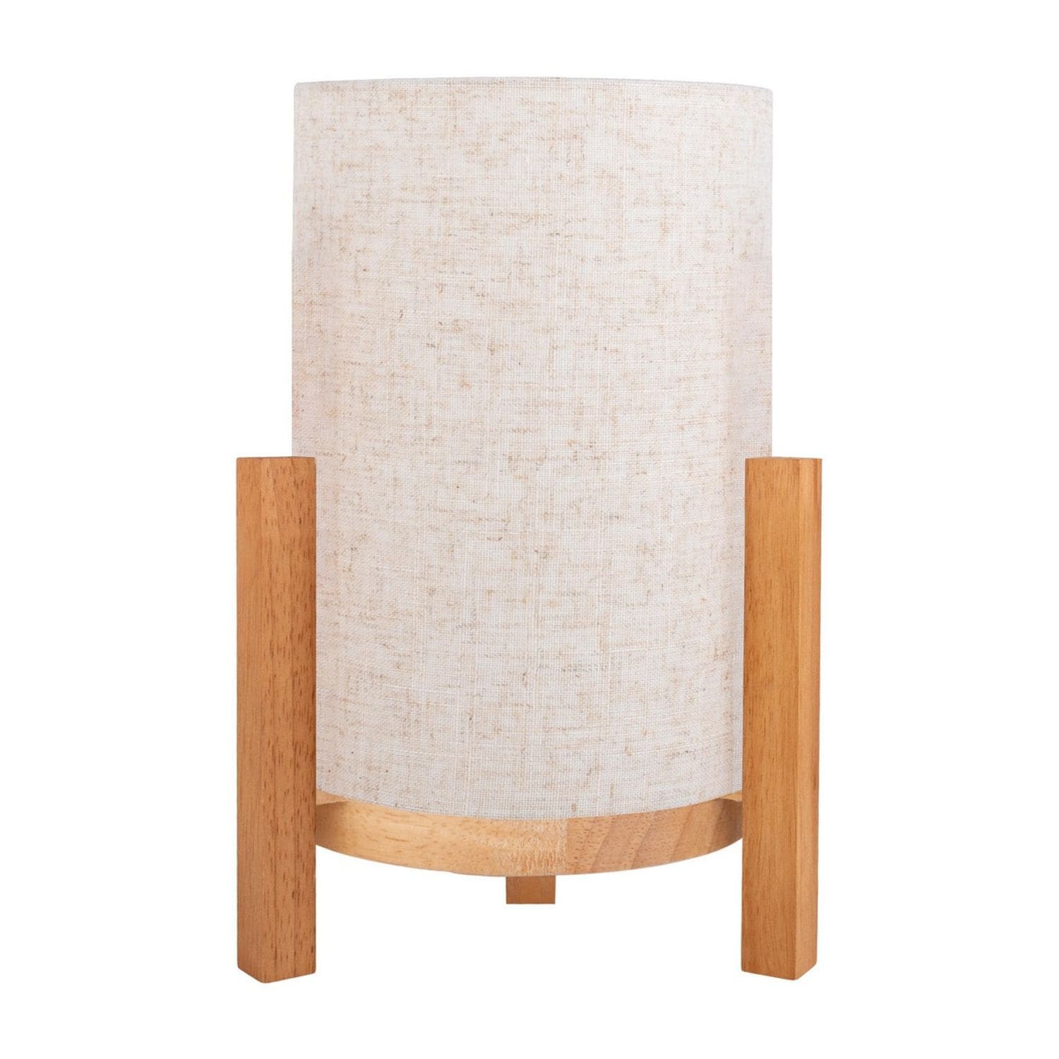 Nave Lighting Madita Rechargeable Dimmable LED Cylindrical Table Lamp Nature 294