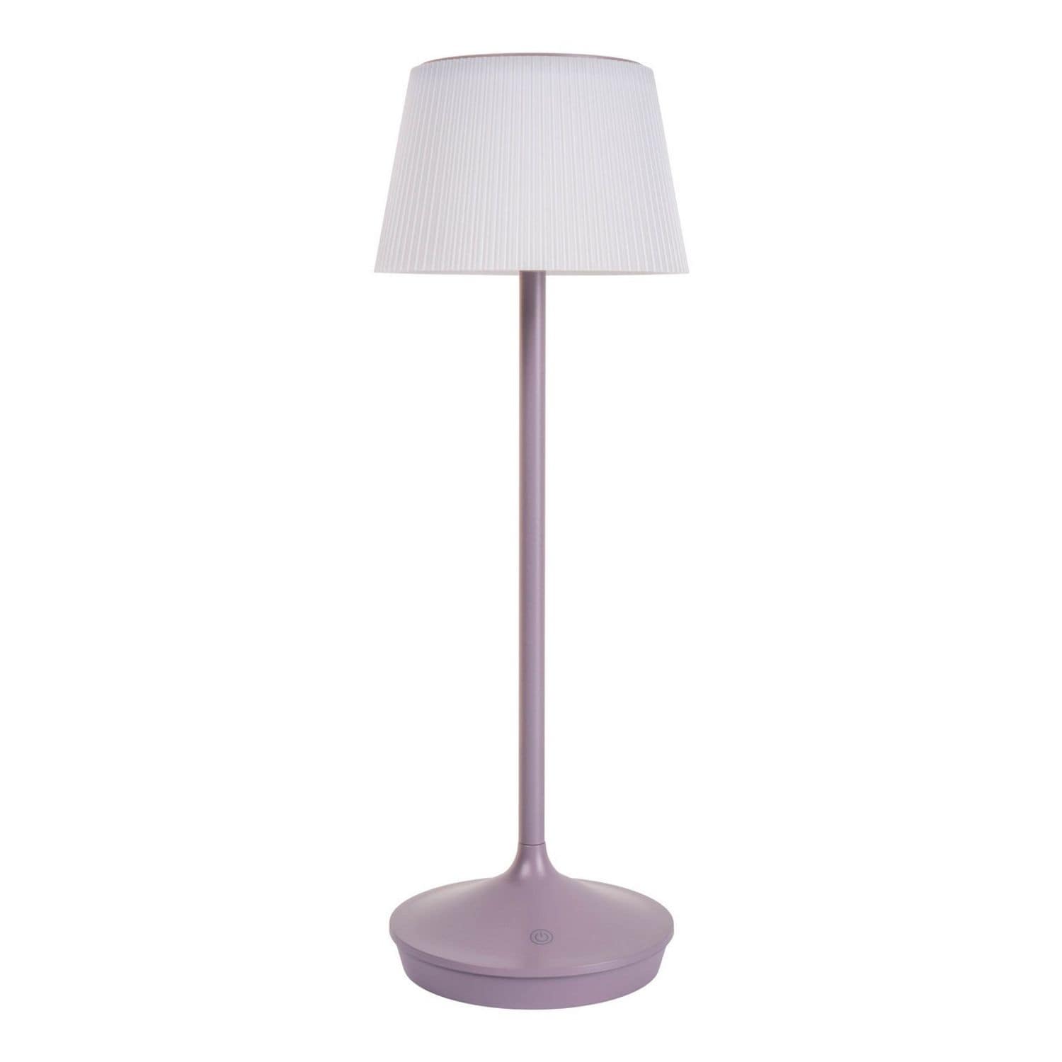 Nave Lighting Emmi Rechargeable Dimmable LED Solar Outdoor Portable Lamp Violet