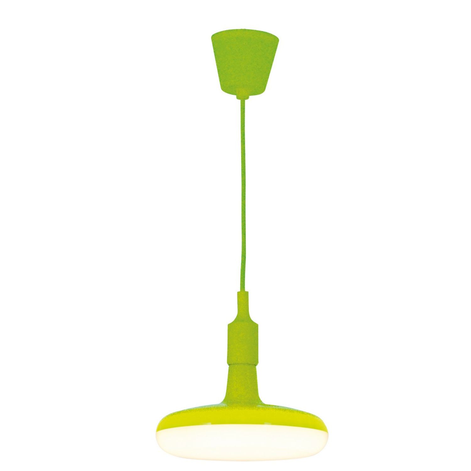 Nave Lighting Ufo Dome Pendant Ceiling Light Green 1xE27 3000K