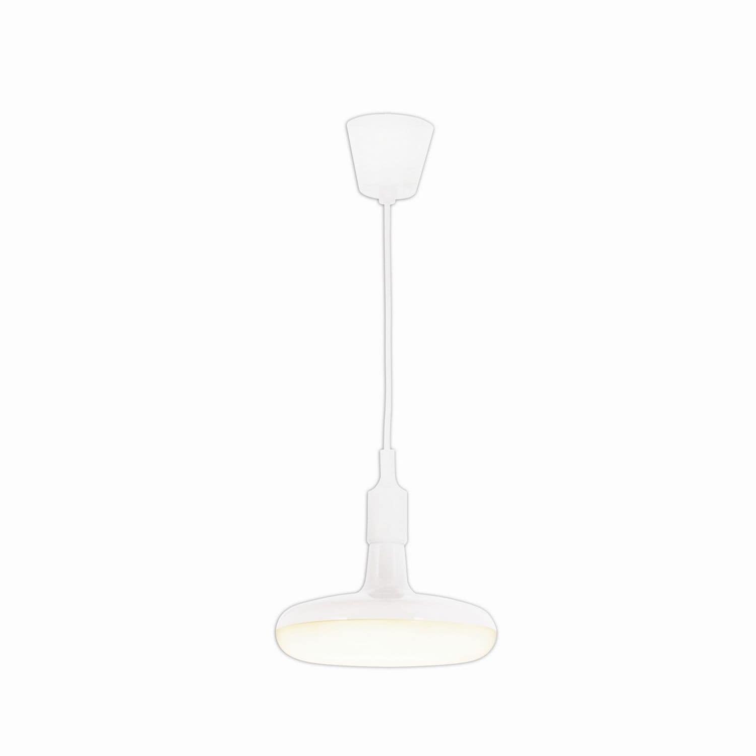 Nave Lighting Ufo Dome Pendant Ceiling Light White 1xE27 3000K