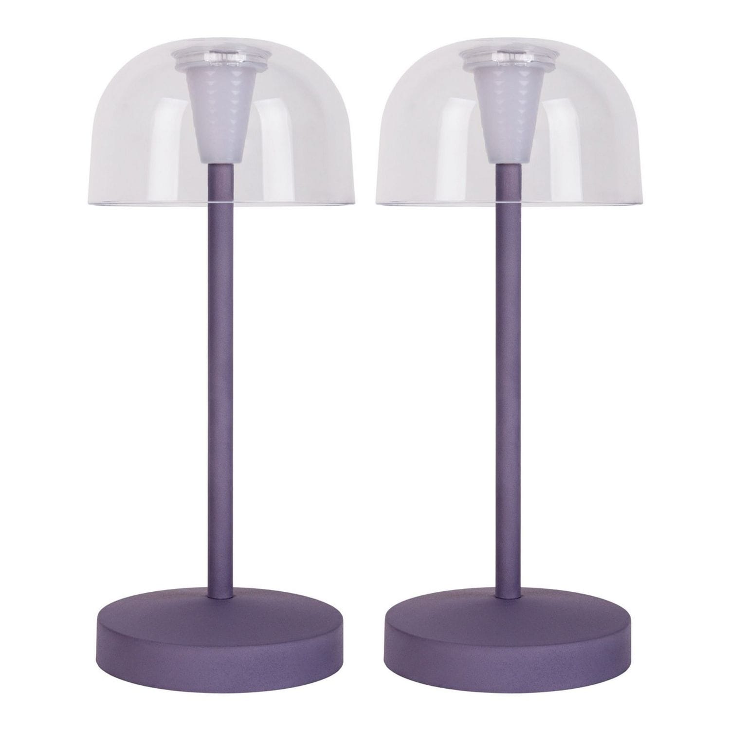 Nave Lighting Gomba Set of 2 Rechargeable Dimmable LED Outdoor Portable Lamp Vio