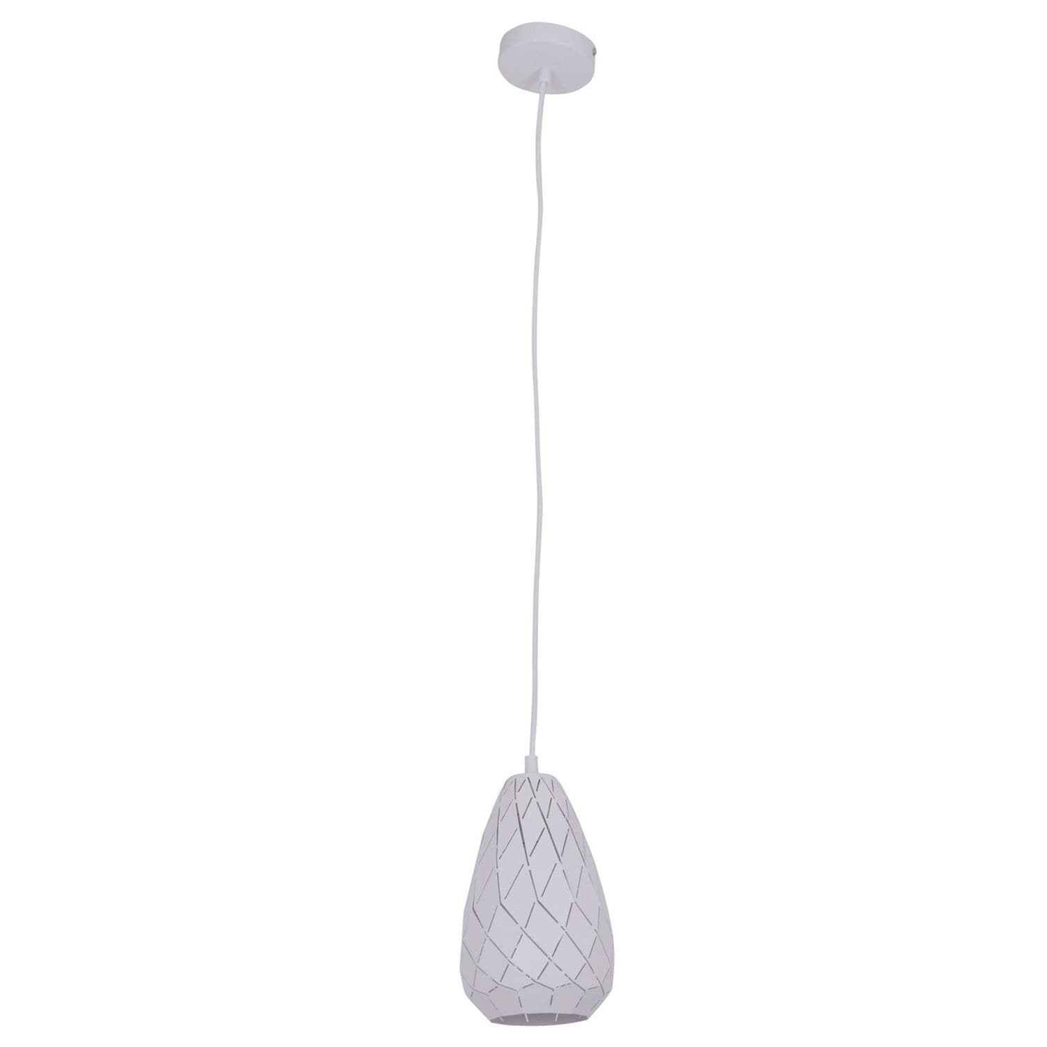 Nave Lighting Alison 15cm Dome Pendant Ceiling Light White 1xE27