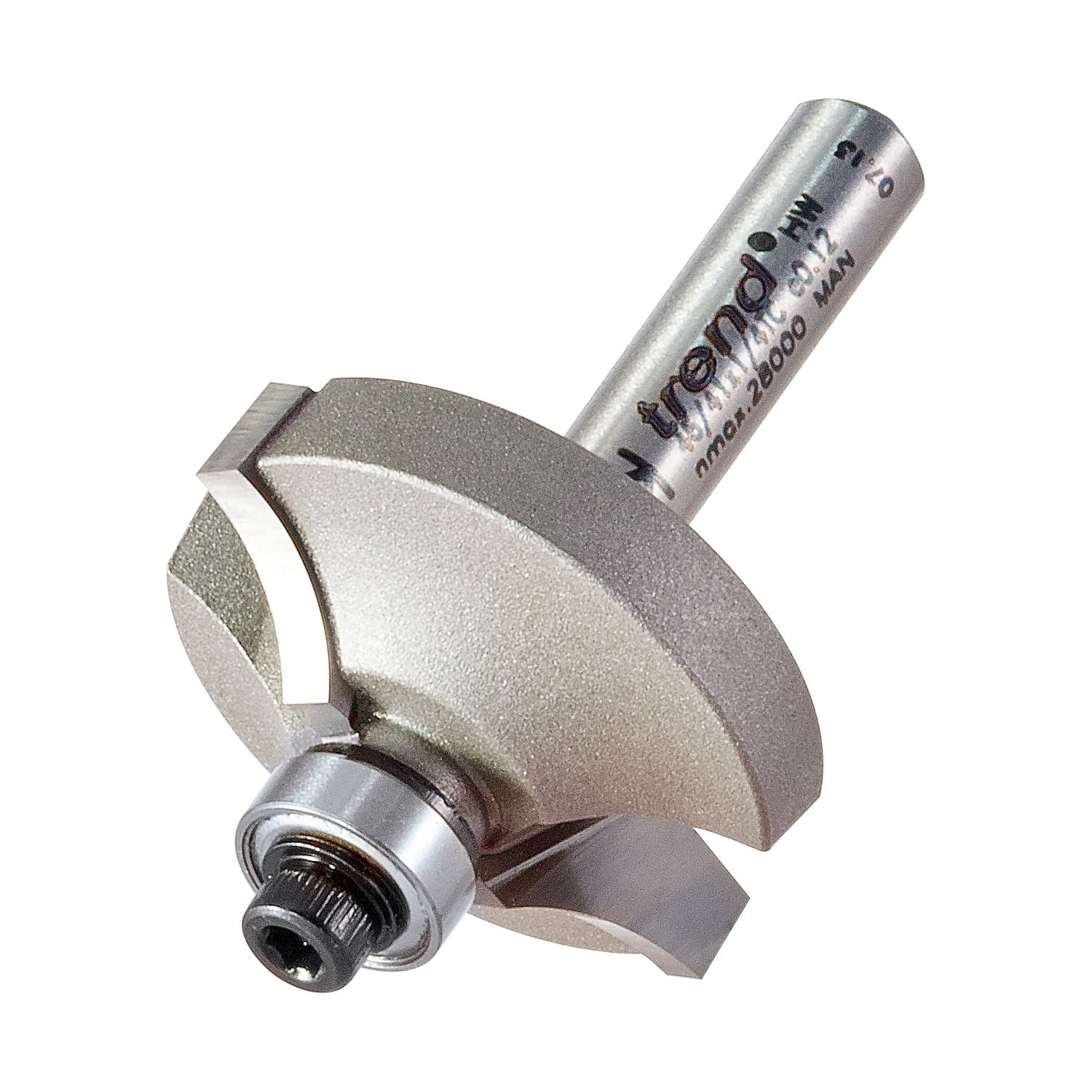 Trend Guided Flat Ovolo Cutter 12mm Radius - 46/41X1/4TC