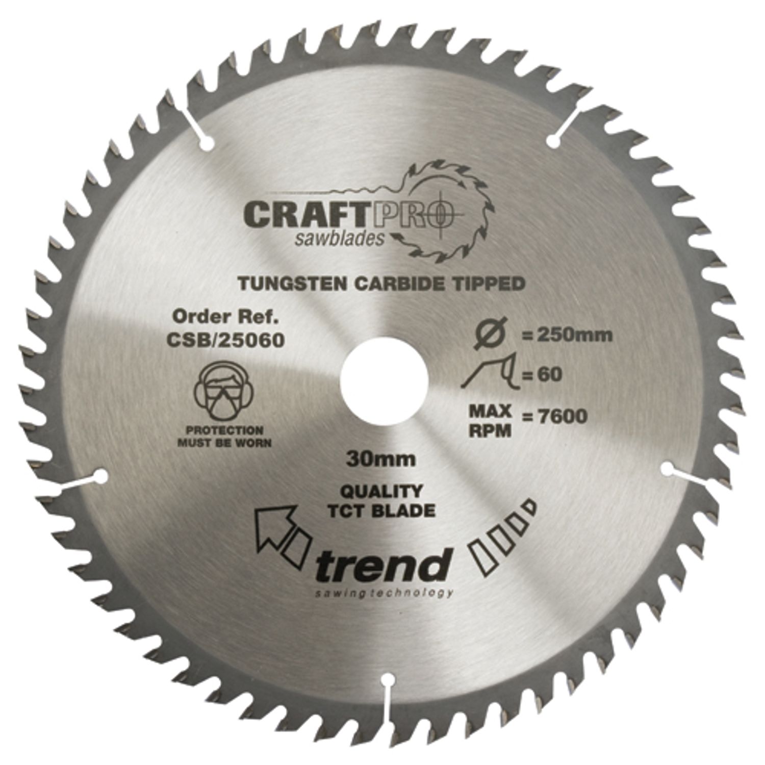 Trend Wood Circular Saw Blade 350mm x 30mm x 64T