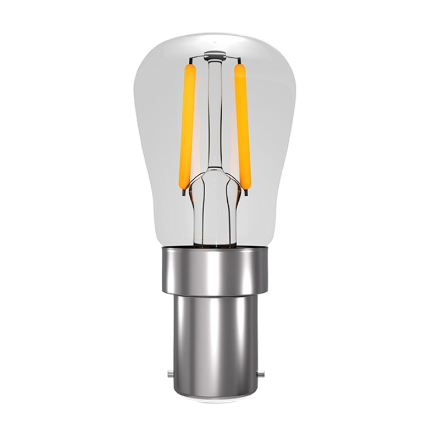 Bell Lighting 2W Sbc Dimmable Clear Filament Pygmy Lamp 2200K Cri90
