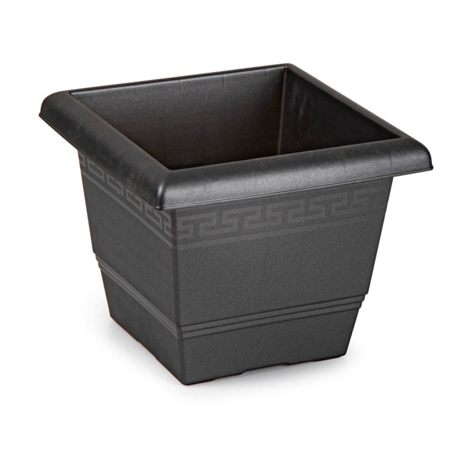Plasticforte Square Planter Anthracite 30cm