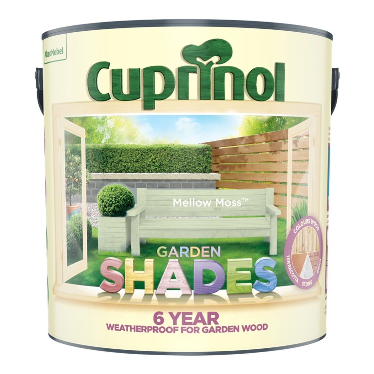 Cuprinol Garden Shades 2.5 Litre Mellow Moss