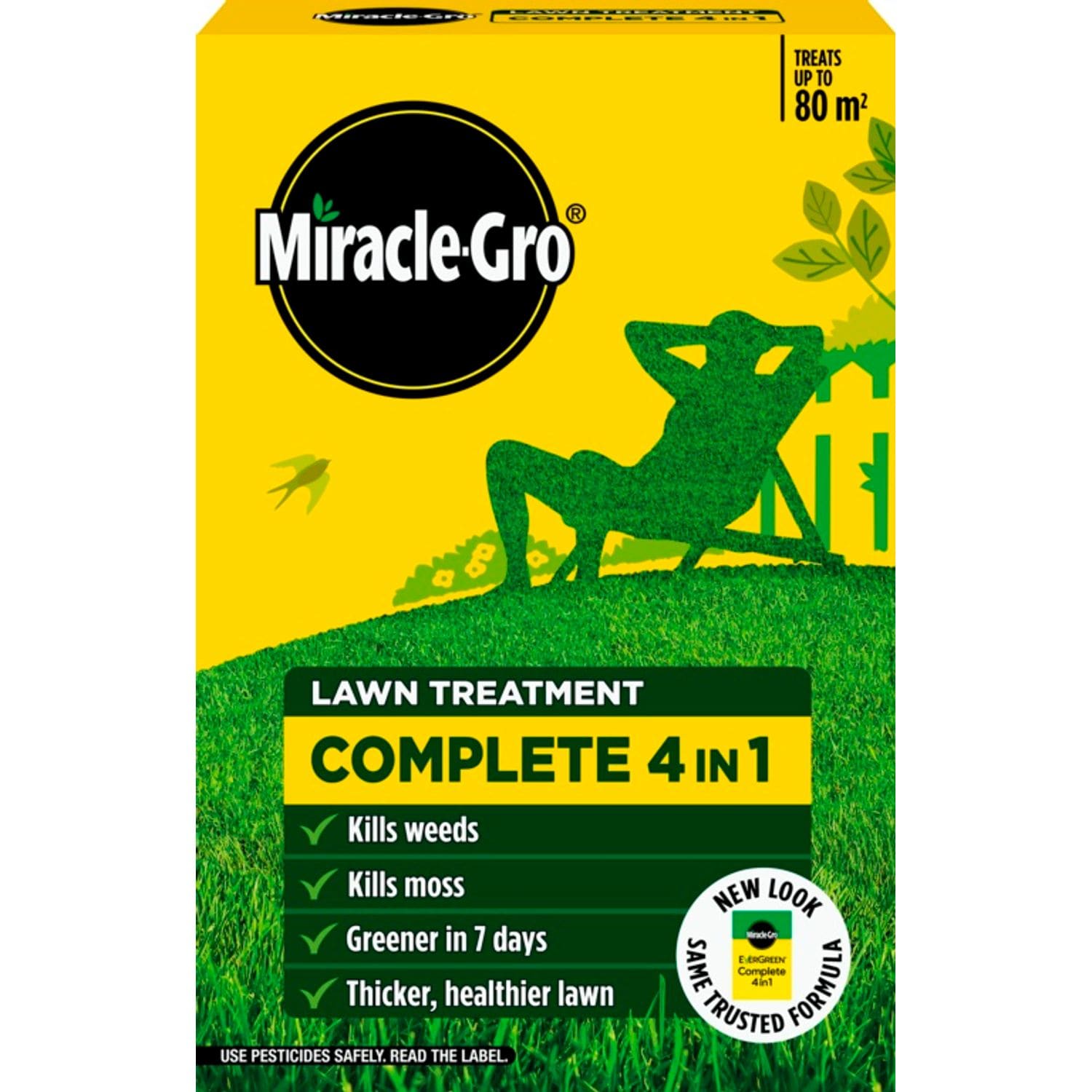 Miracle-Gro Complete 4 in 1 80m2
