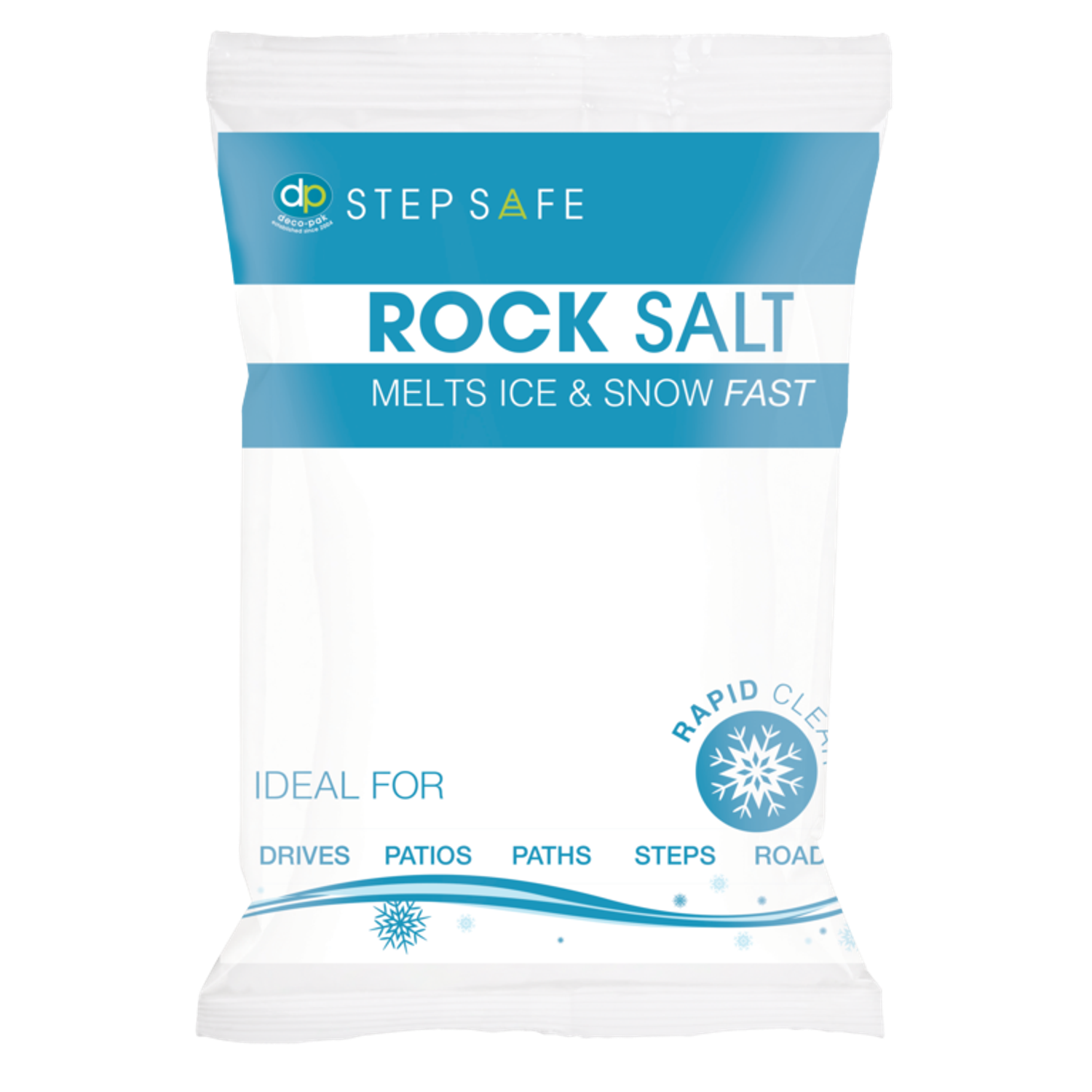 Deco-Pak White Winter Rock Salt Large
