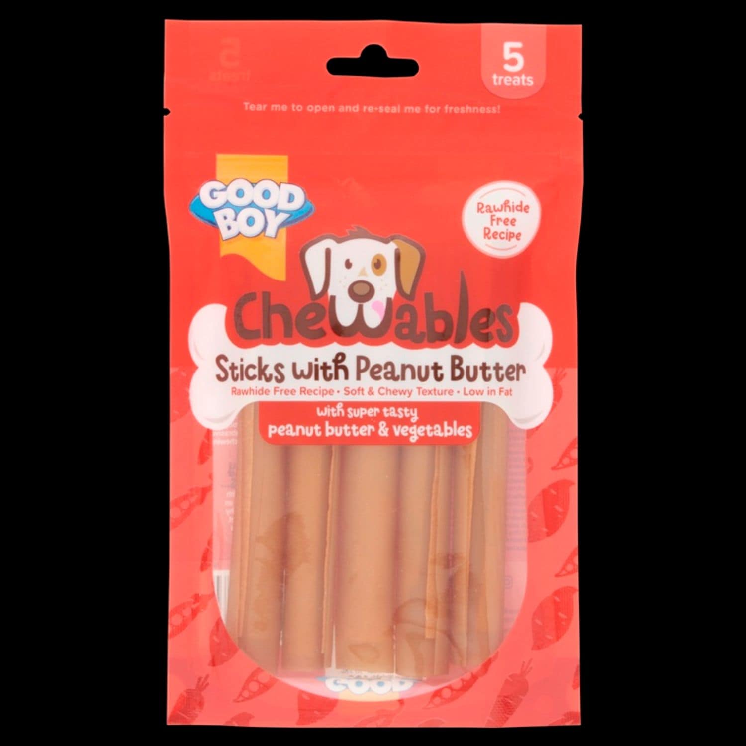 Good Boy Chewables Peanut Butter Sticks 100g