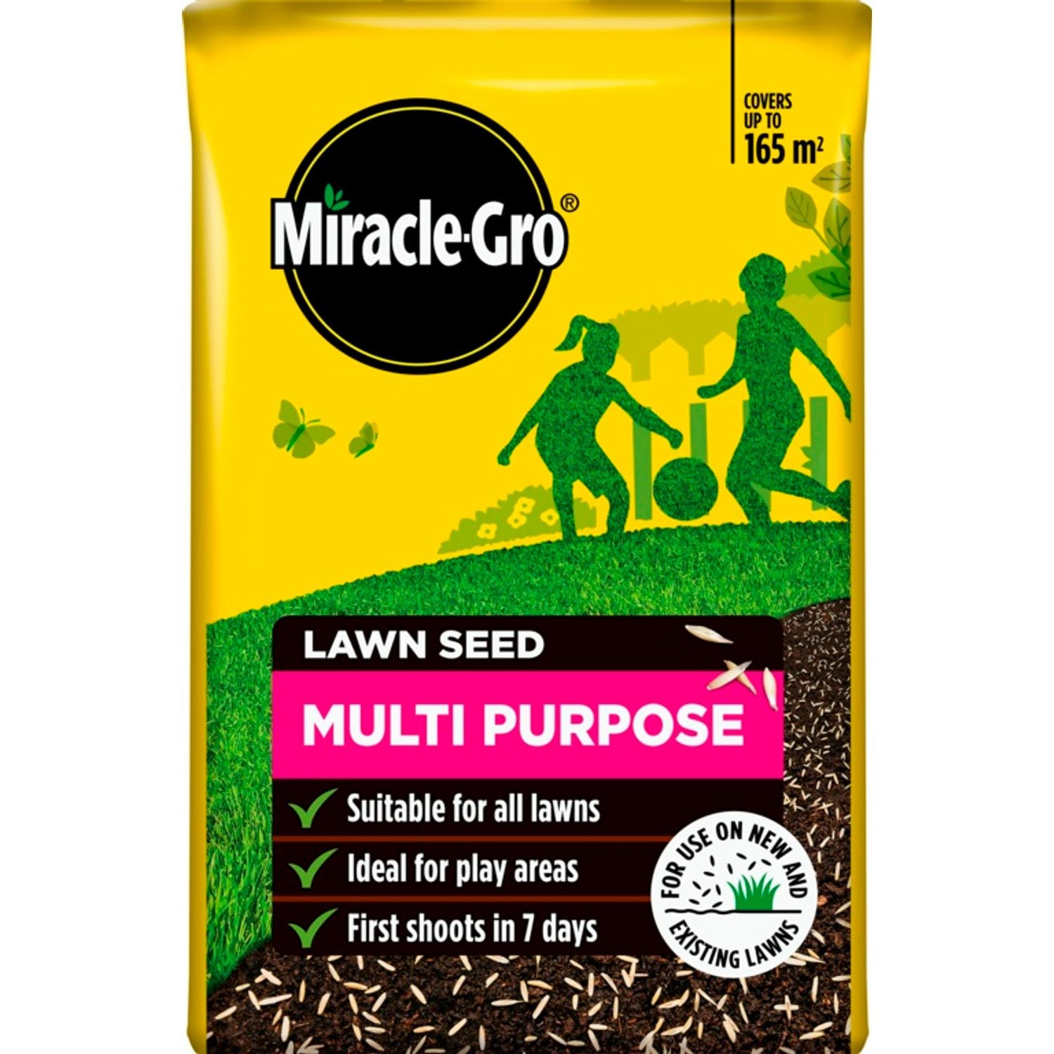 Miracle-Gro Multi-Purpose Lawn Seed 165m2