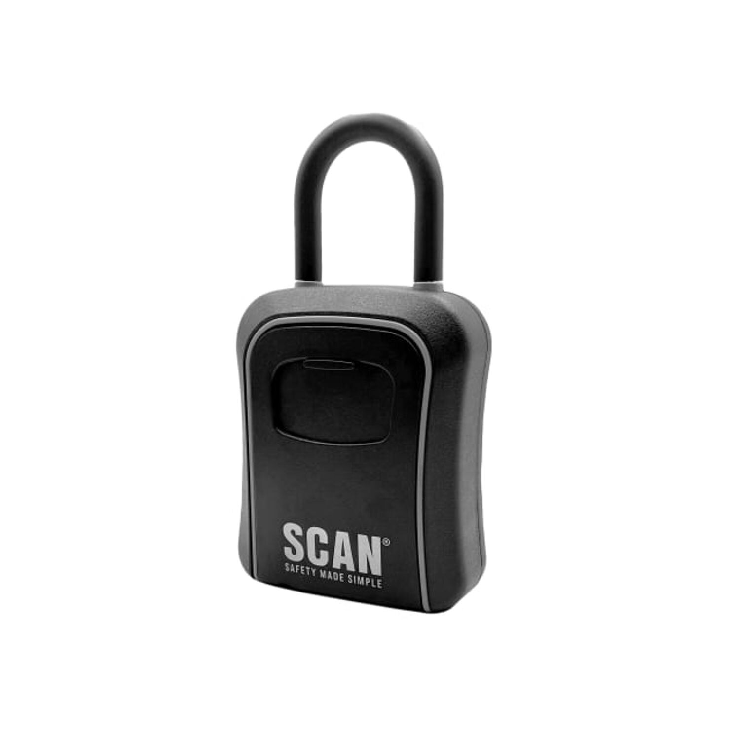 Scan 4 Wheel Combination Keysafe with Removable Shackle