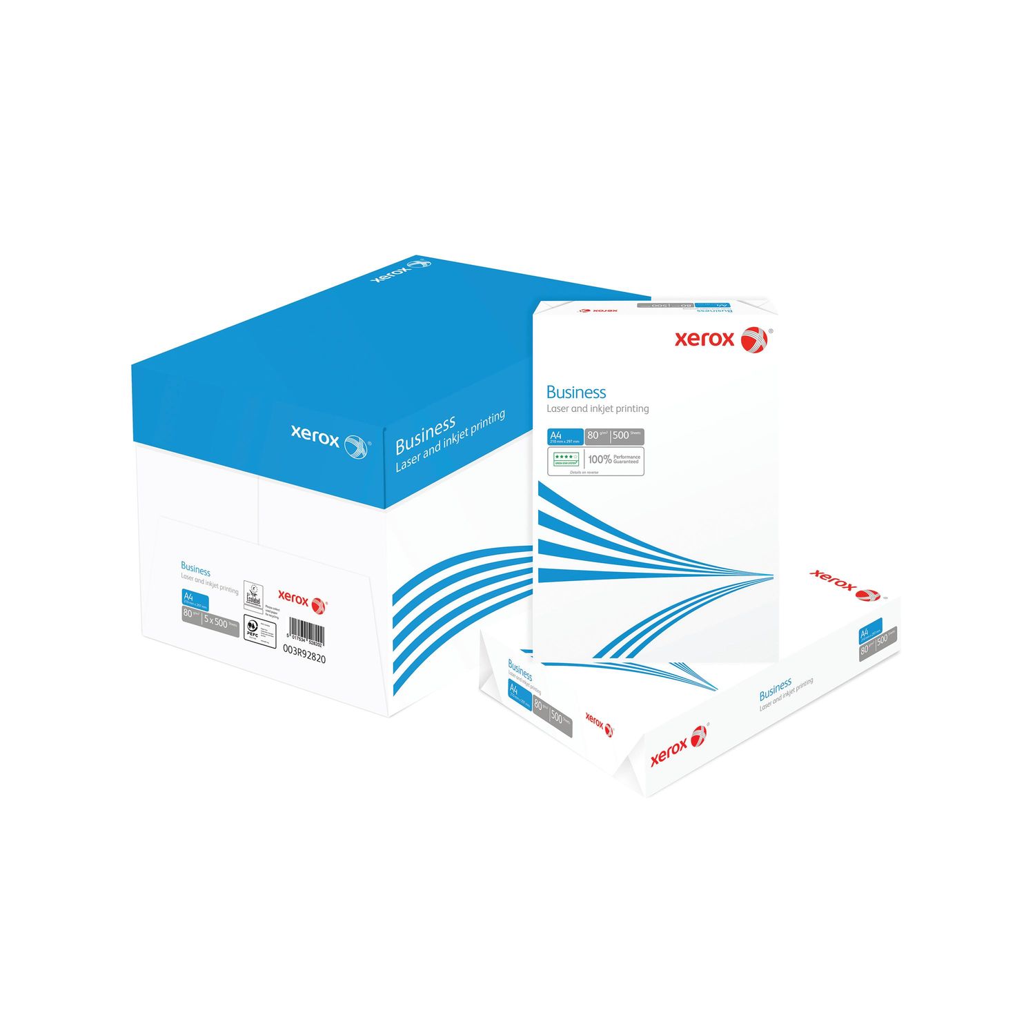 Xerox Business Paper 80g A4 White 2500 Sheets (Pack of 5)
